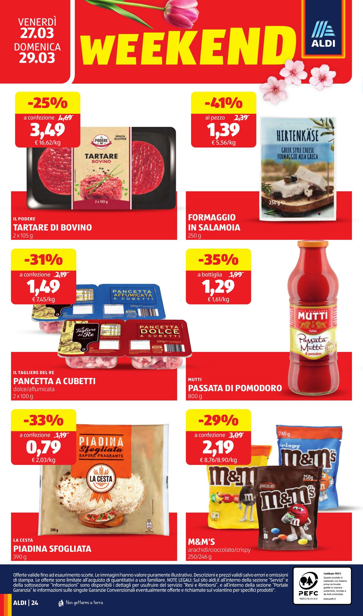 Volantino Aldi 23.03.2026 - 29.03.2026