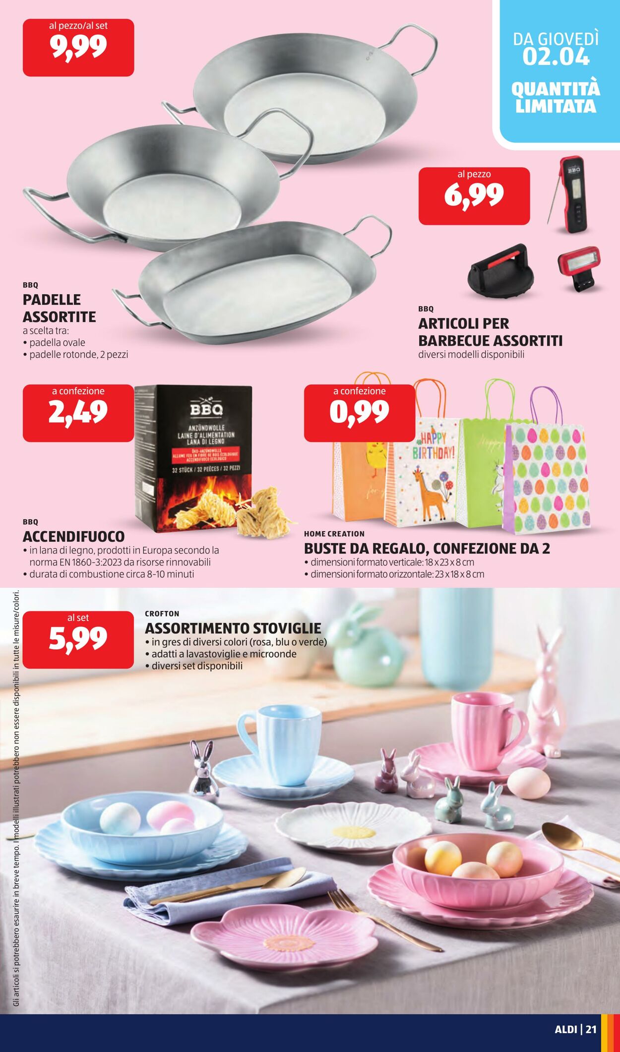 Volantino Aldi 30.03.2026 - 05.04.2026