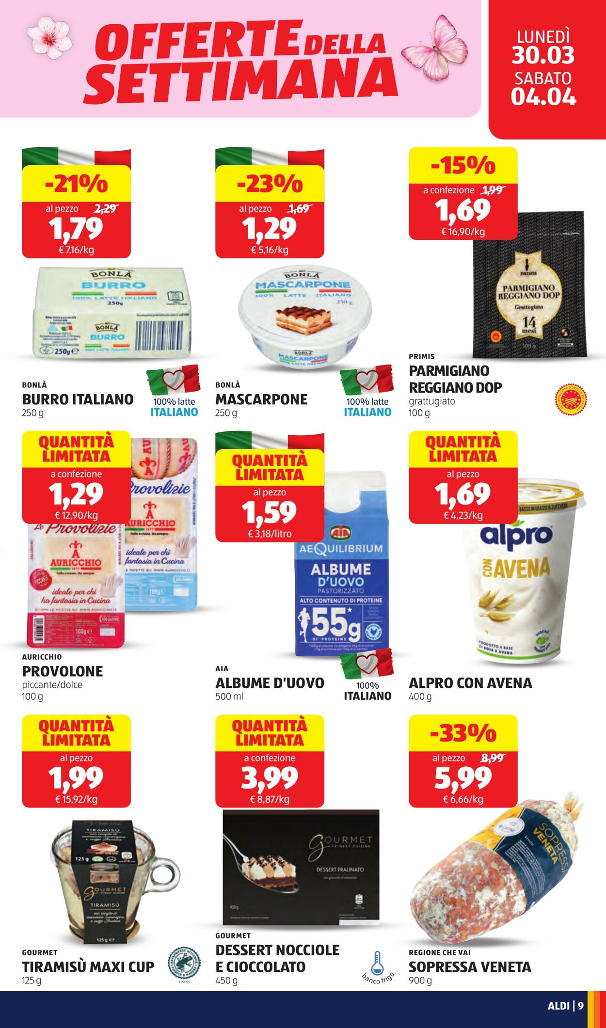 Volantino Aldi 30.03.2026 - 05.04.2026