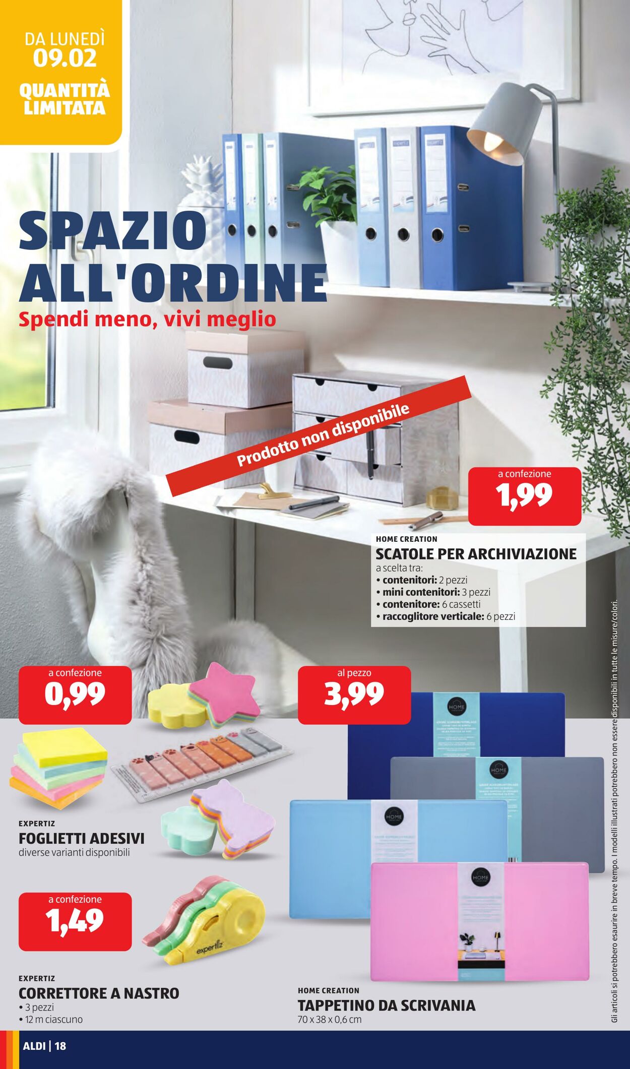 Volantino Aldi 09.02.2026 - 15.02.2026