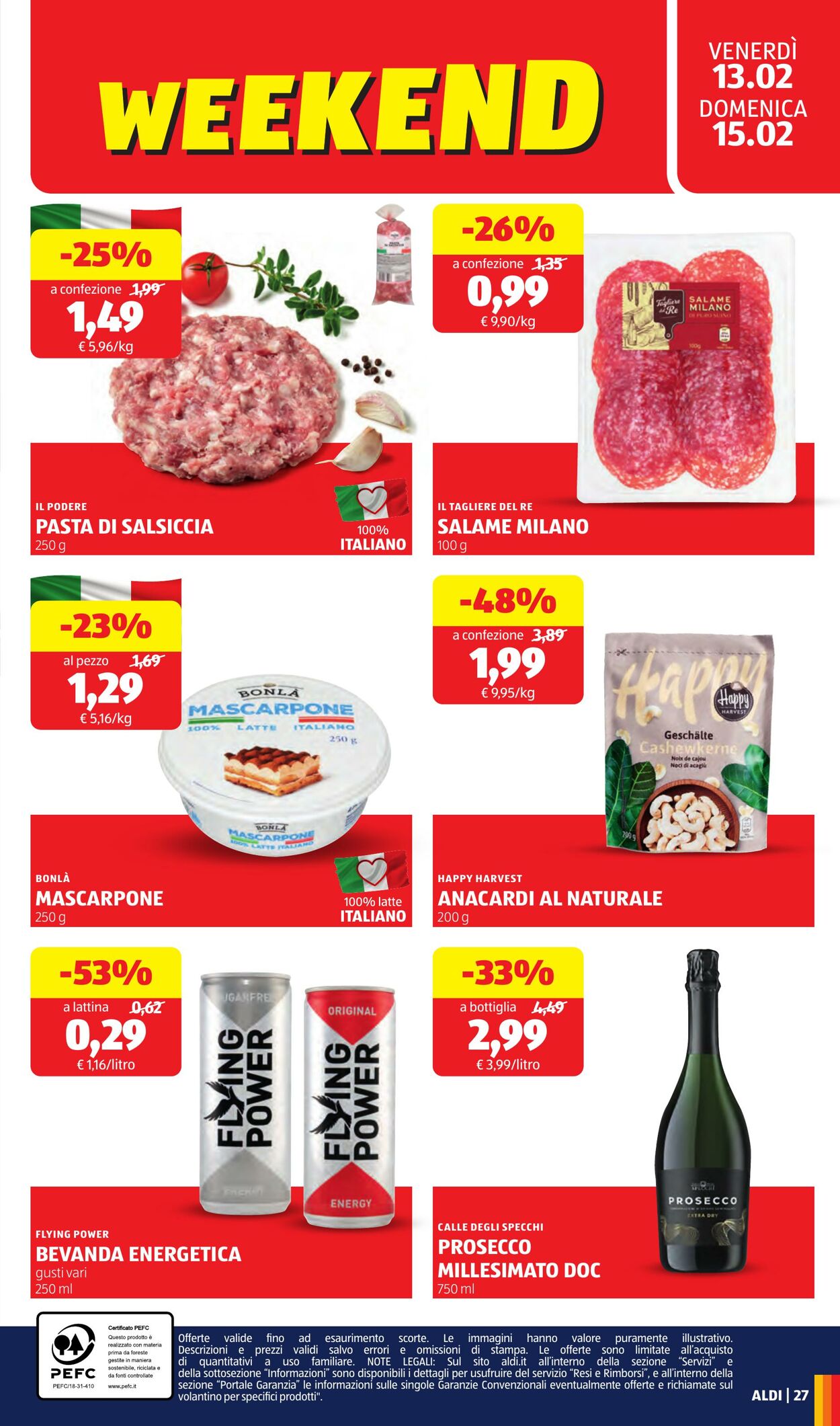 Volantino Aldi 09.02.2026 - 15.02.2026