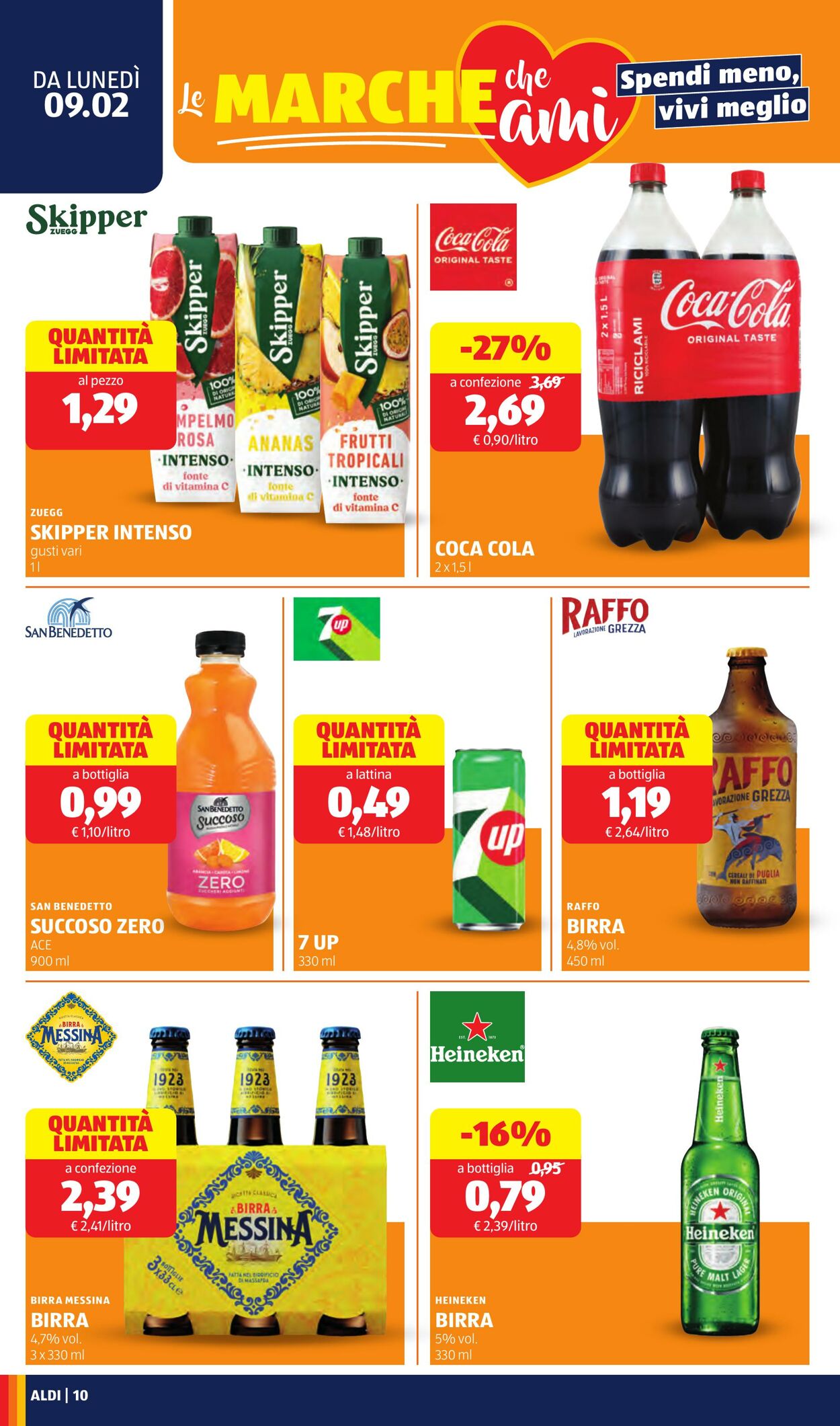 Volantino Aldi 09.02.2026 - 15.02.2026