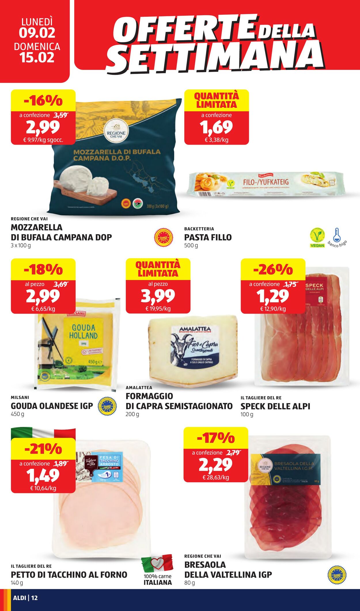 Volantino Aldi 09.02.2026 - 15.02.2026