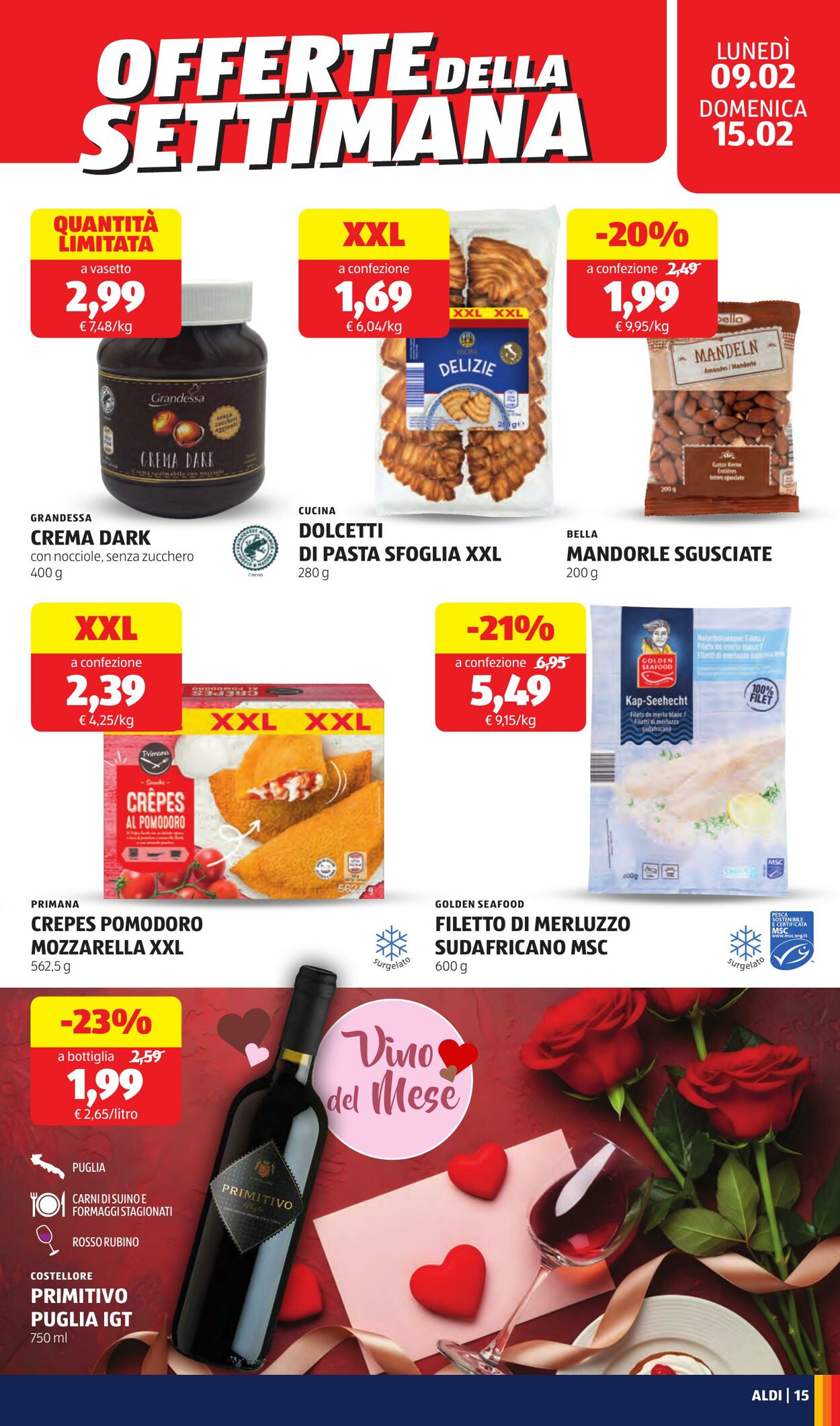 Volantino Aldi 09.02.2026 - 15.02.2026