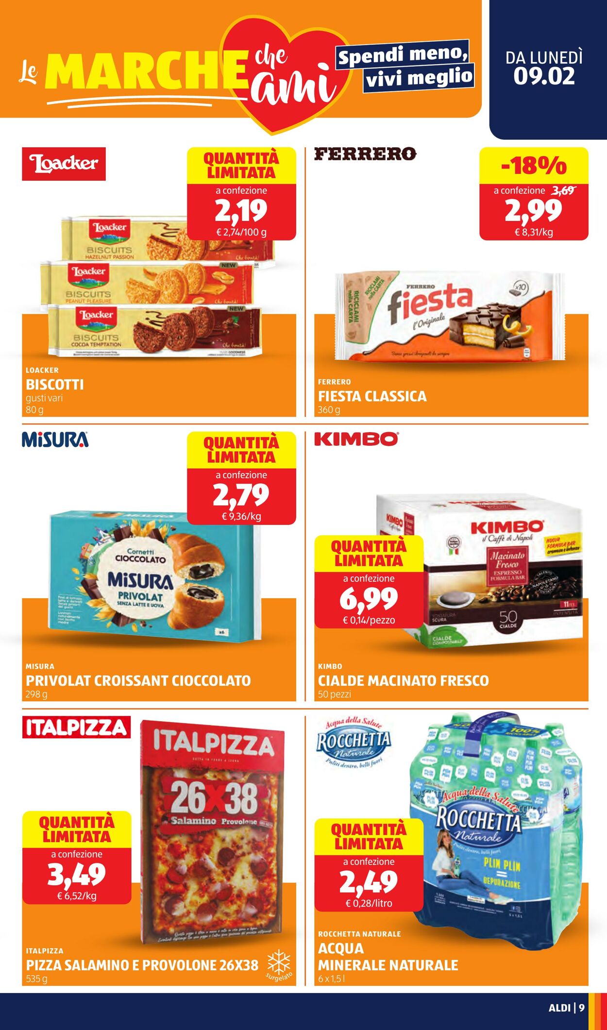 Volantino Aldi 09.02.2026 - 15.02.2026