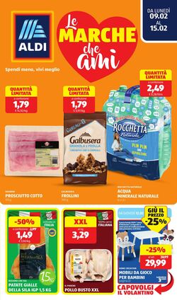 Volantino Aldi 09.02.2026 - 15.02.2026