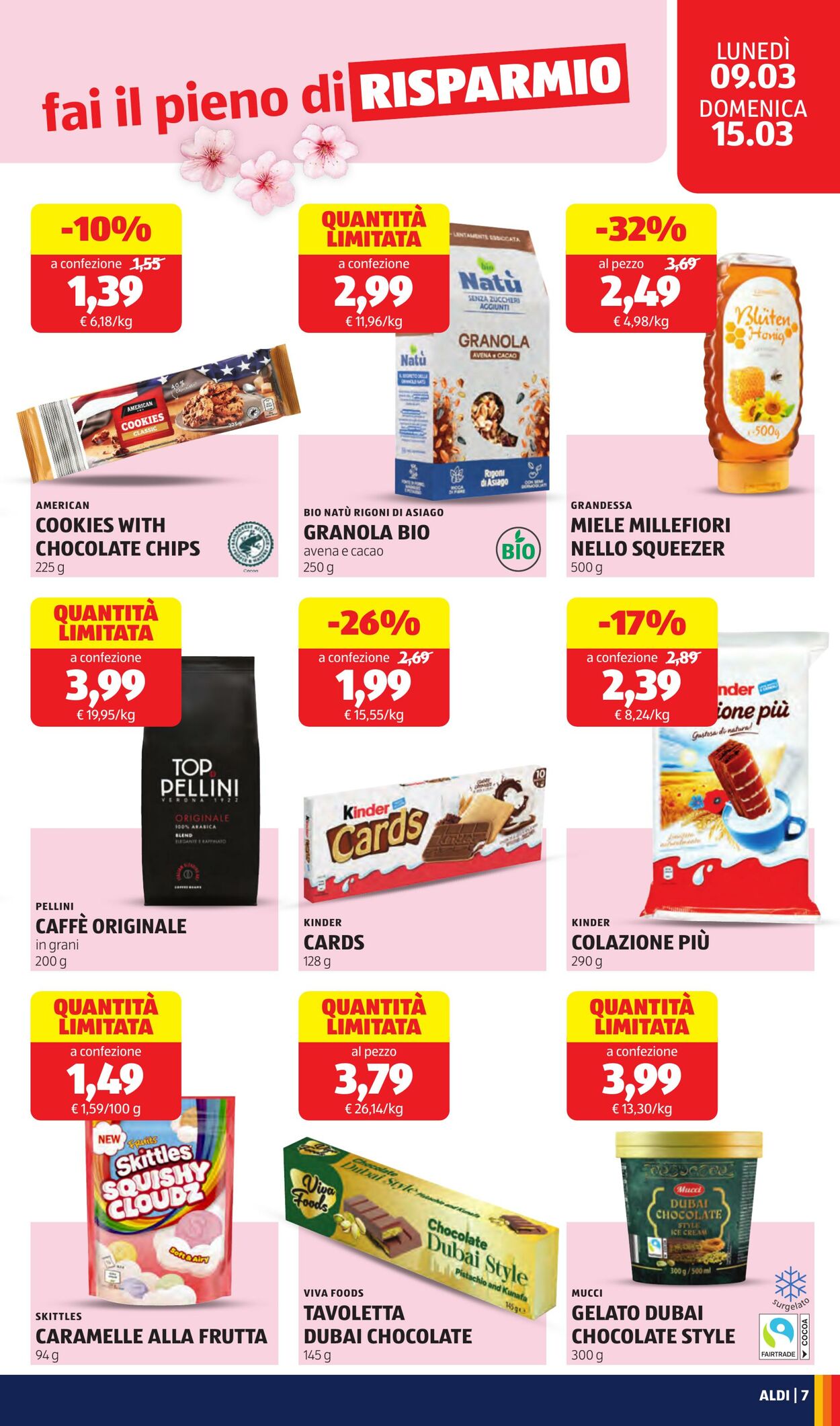 Volantino Aldi 09.03.2026 - 15.03.2026