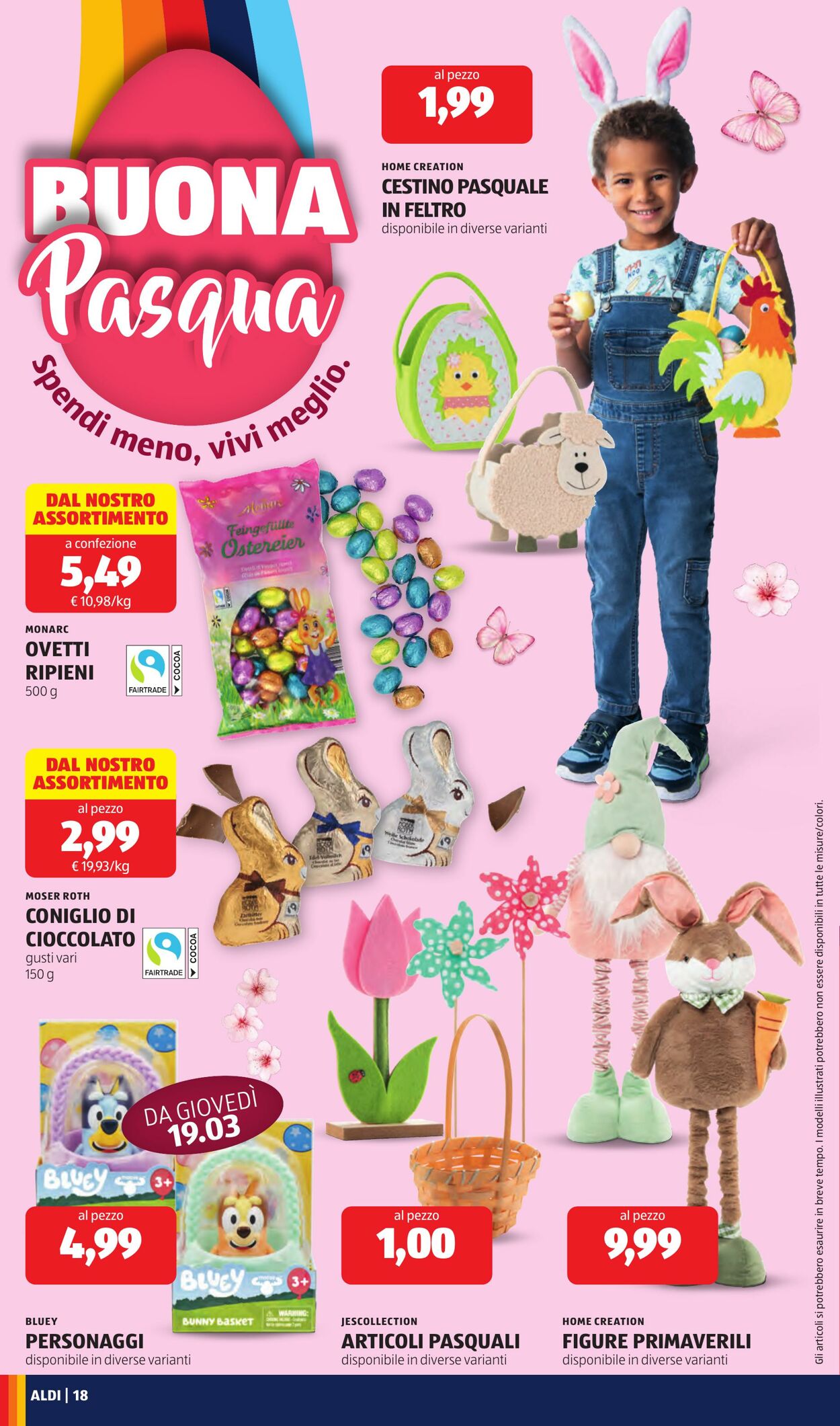 Volantino Aldi 16.03.2026 - 22.03.2026