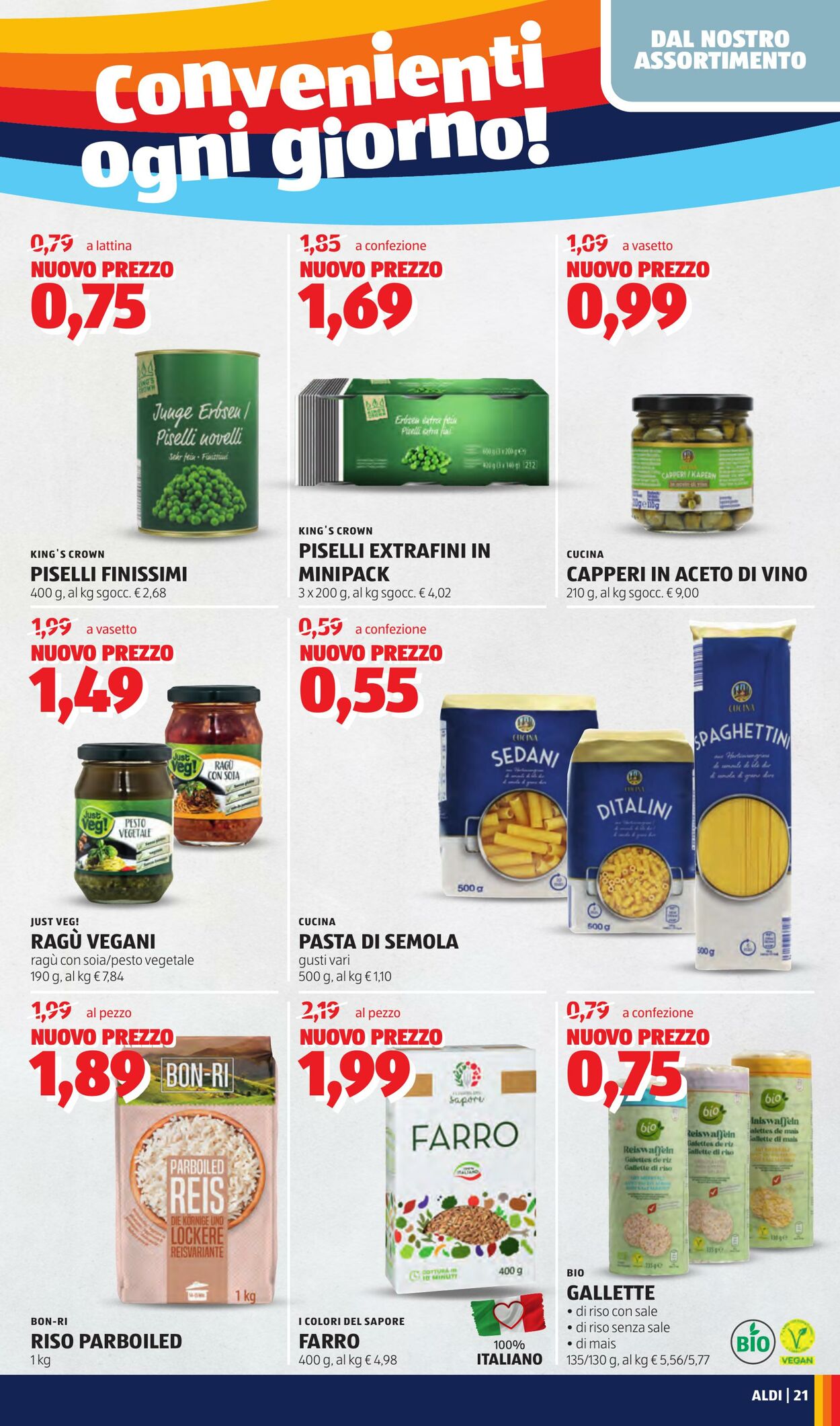 Volantino Aldi 16.03.2026 - 22.03.2026
