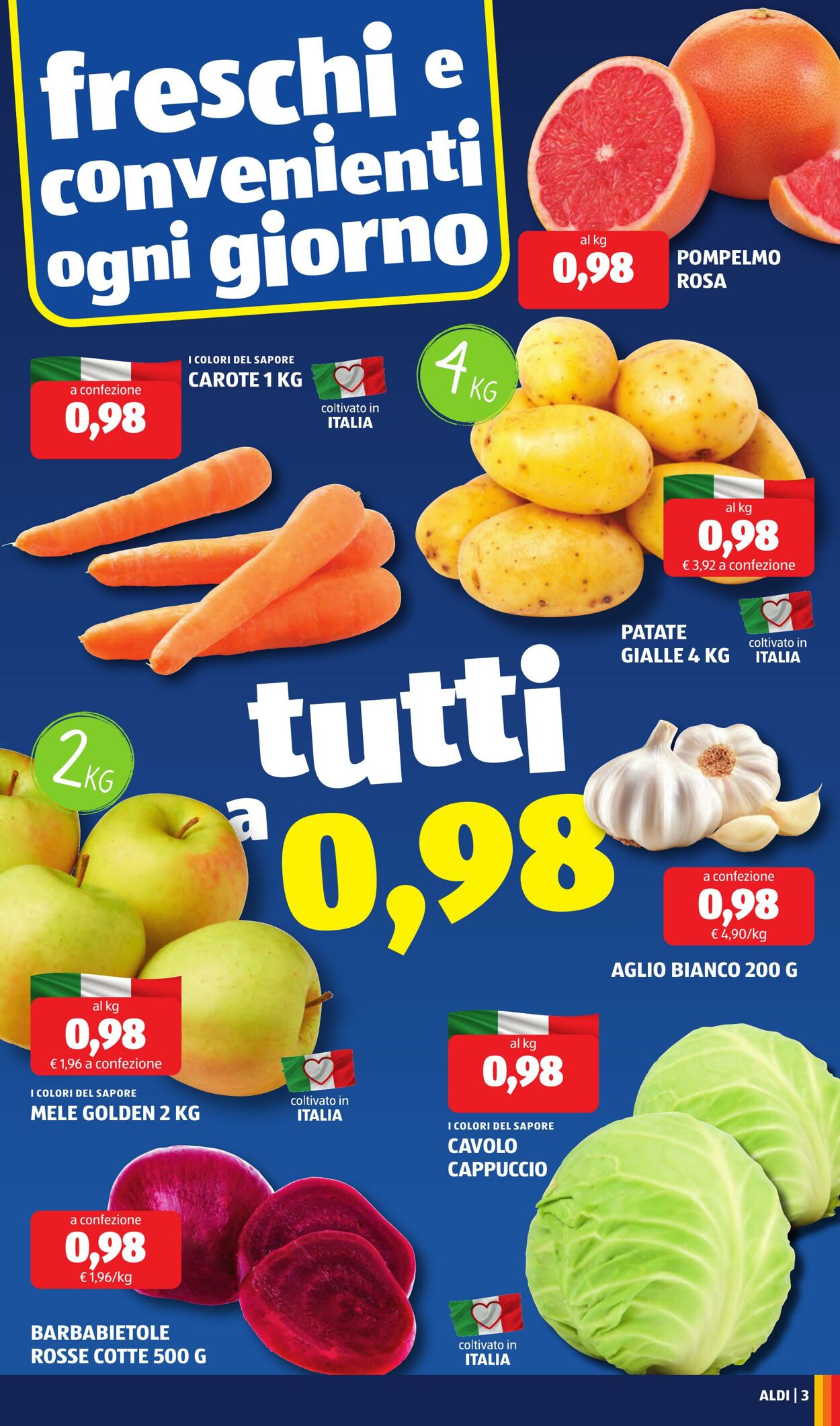 Volantino Aldi 16.03.2026 - 22.03.2026