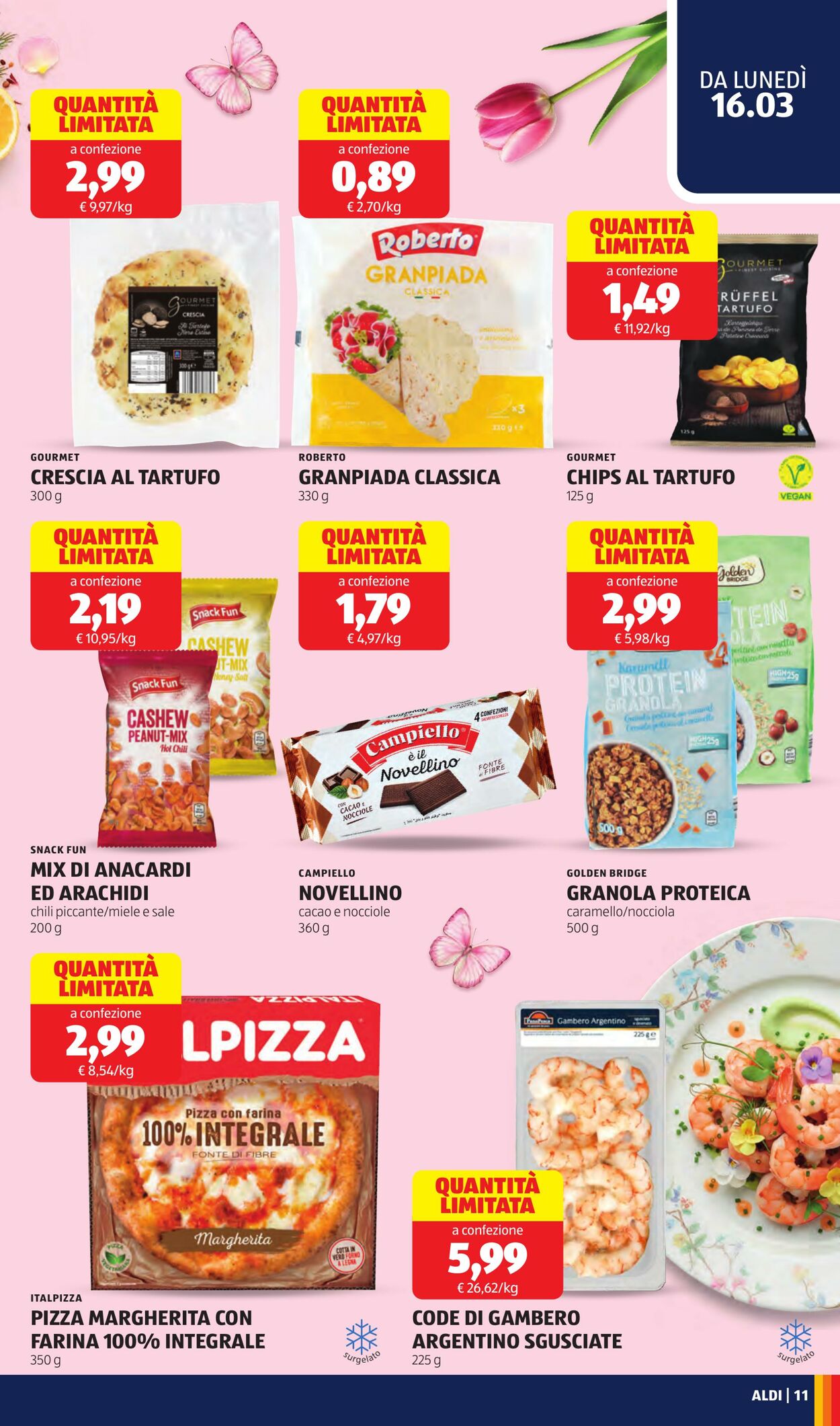Volantino Aldi 16.03.2026 - 22.03.2026
