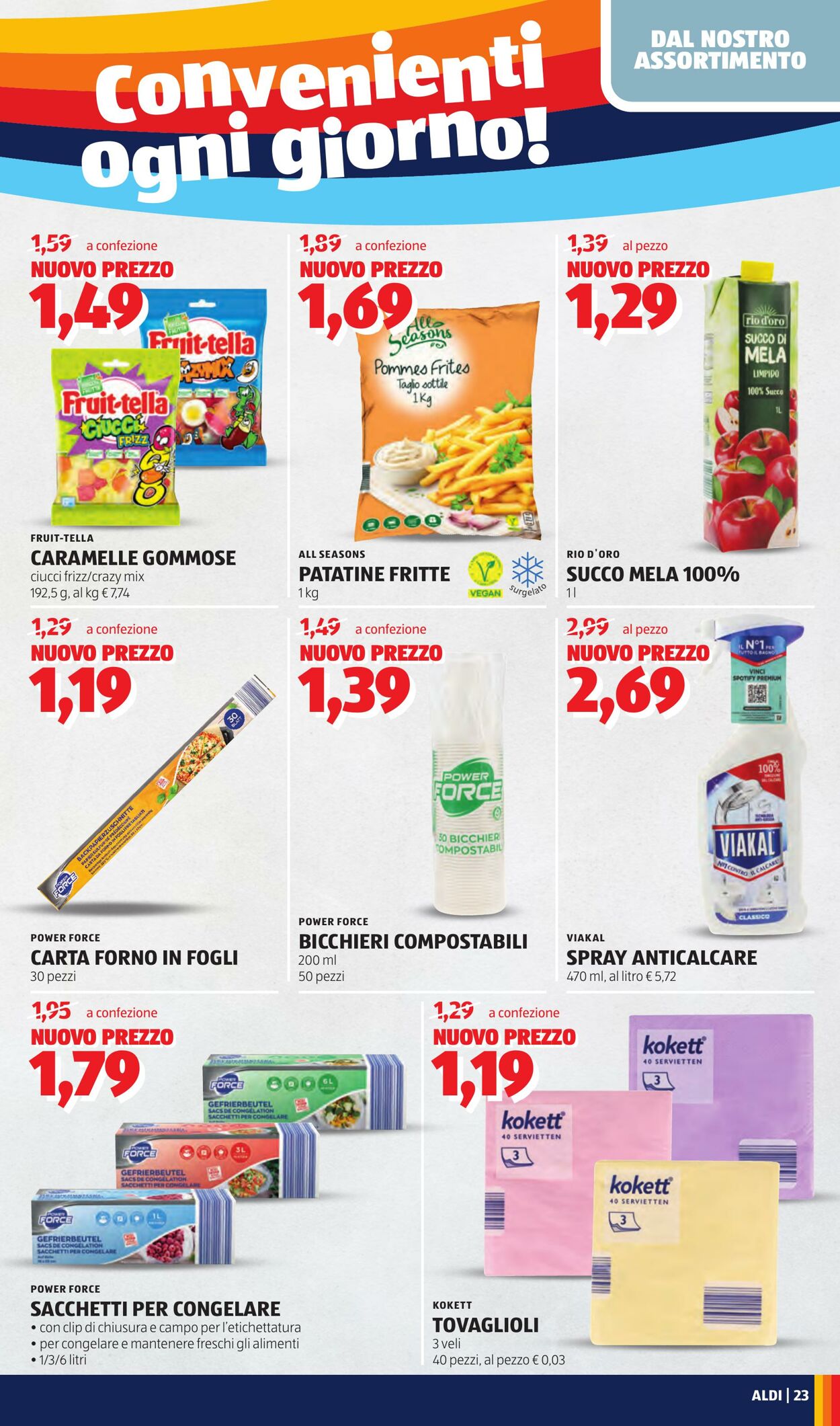 Volantino Aldi 16.03.2026 - 22.03.2026