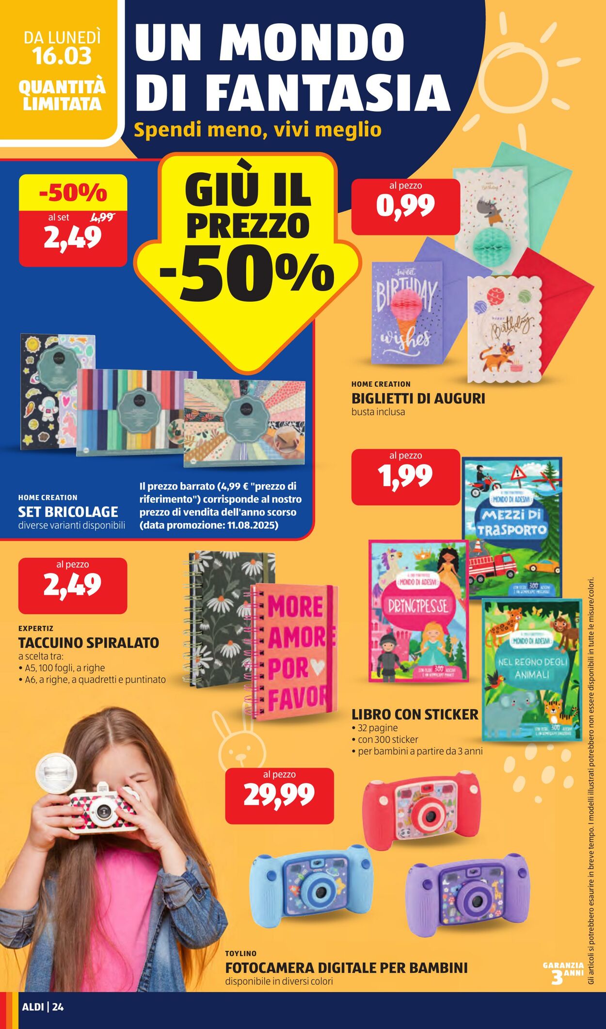 Volantino Aldi 16.03.2026 - 22.03.2026