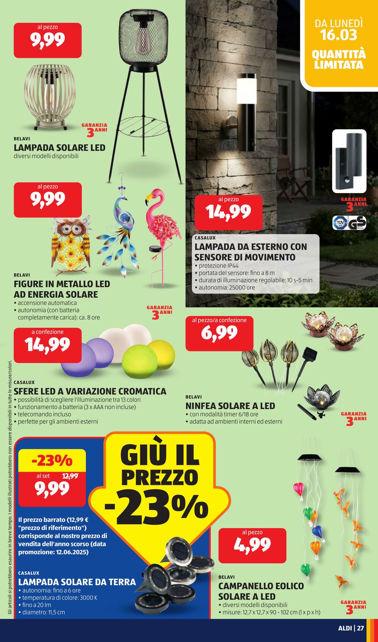 Volantino Aldi 16.03.2026 - 22.03.2026
