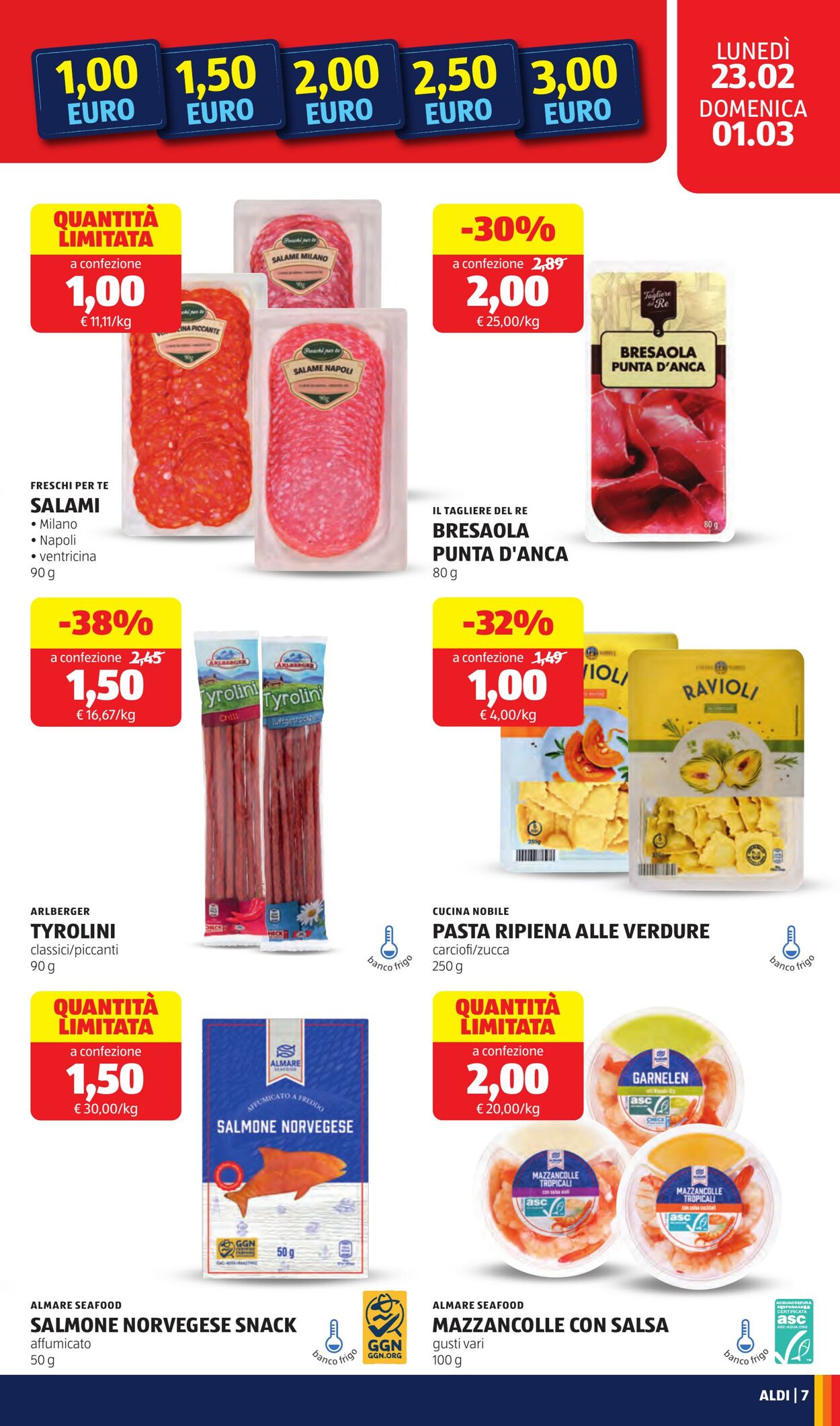 Volantino Aldi 23.02.2026 - 01.03.2026