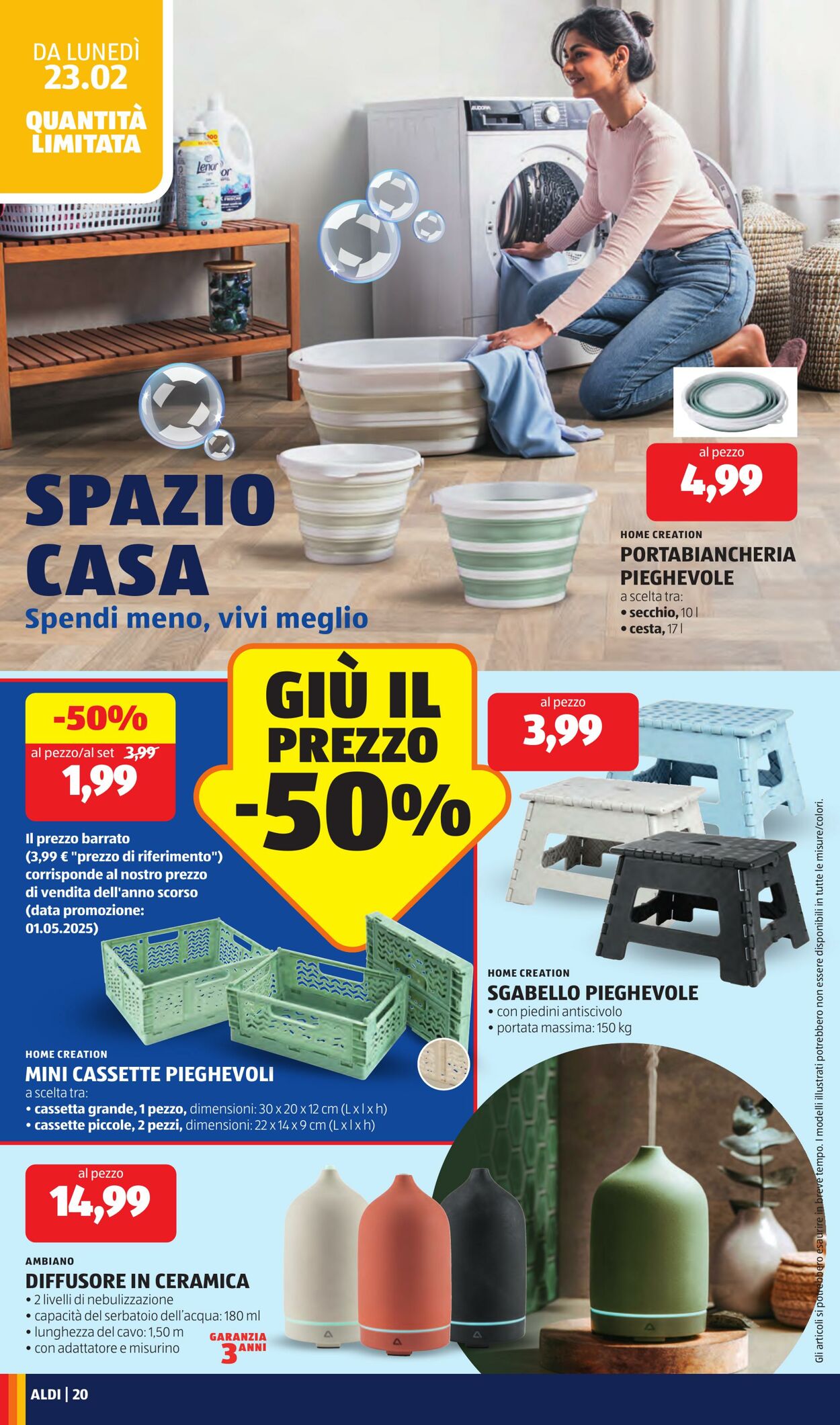 Volantino Aldi 23.02.2026 - 01.03.2026