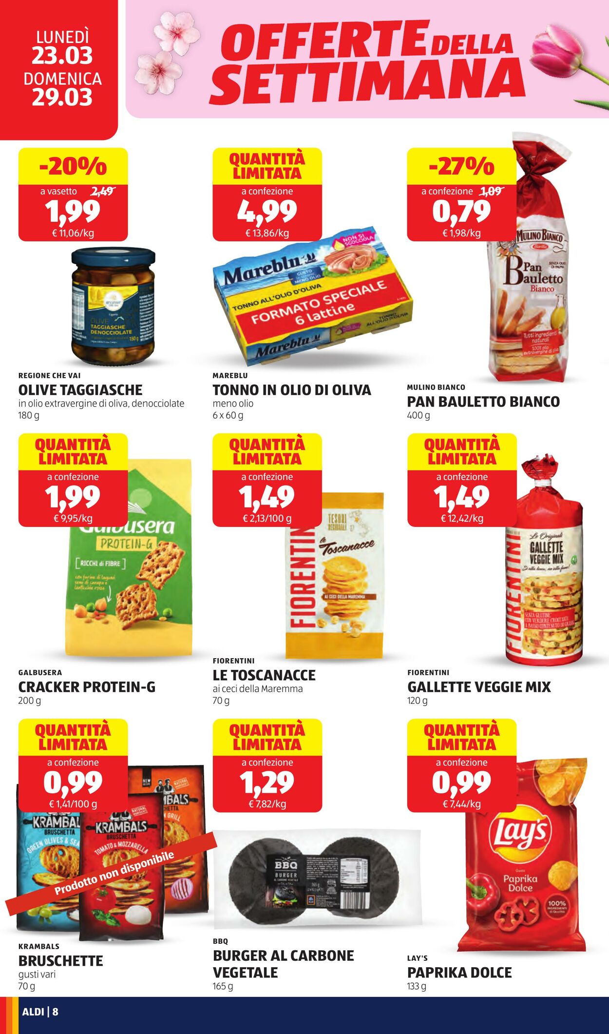 Volantino Aldi 23.03.2026 - 29.03.2026