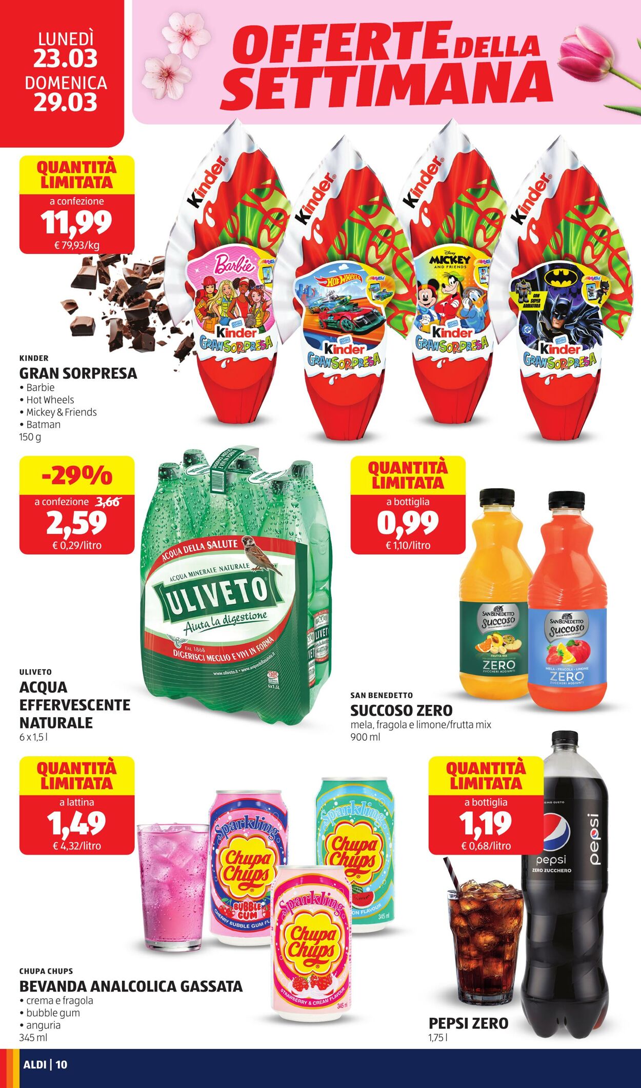 Volantino Aldi 23.03.2026 - 29.03.2026