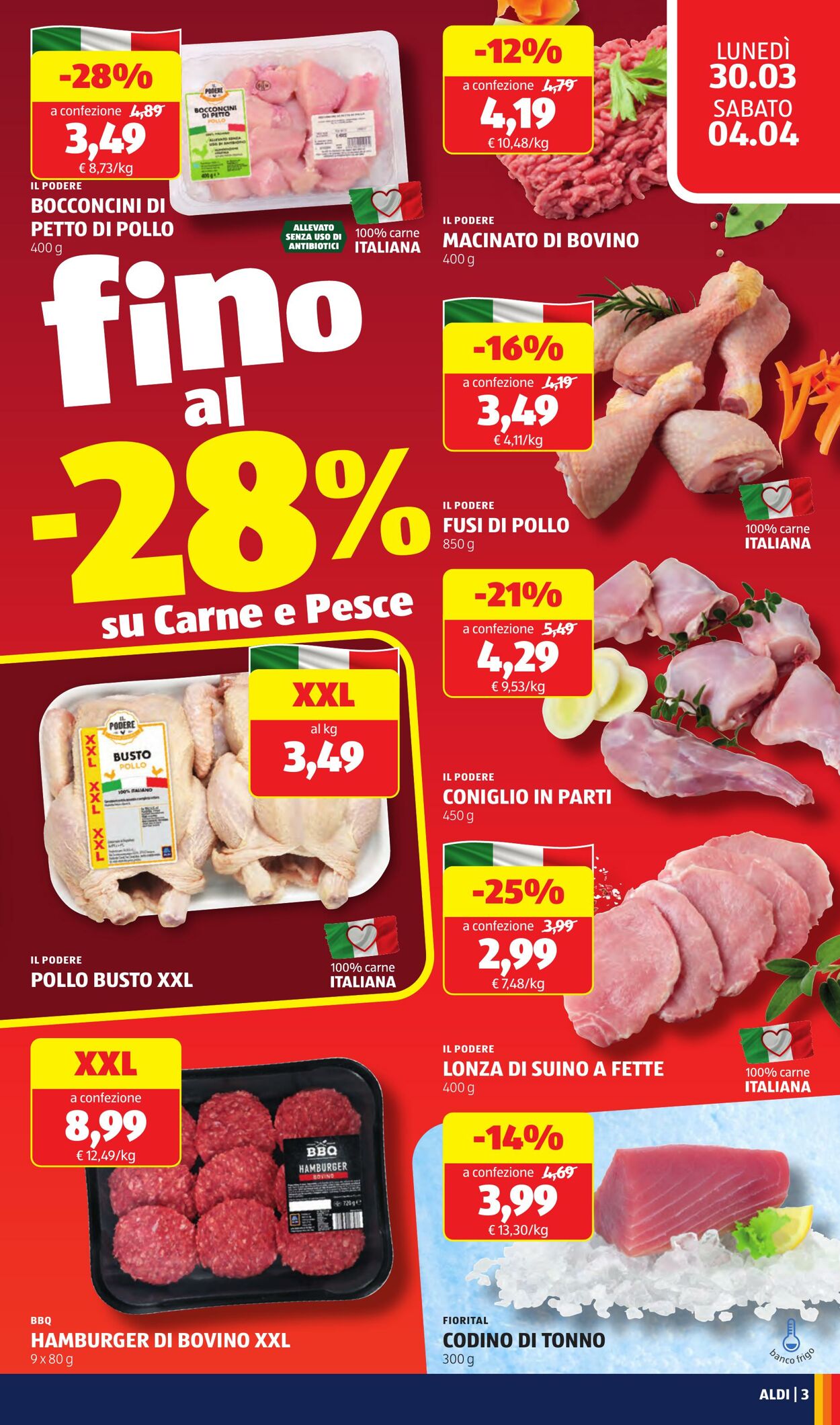 Volantino Aldi 30.03.2026 - 05.04.2026