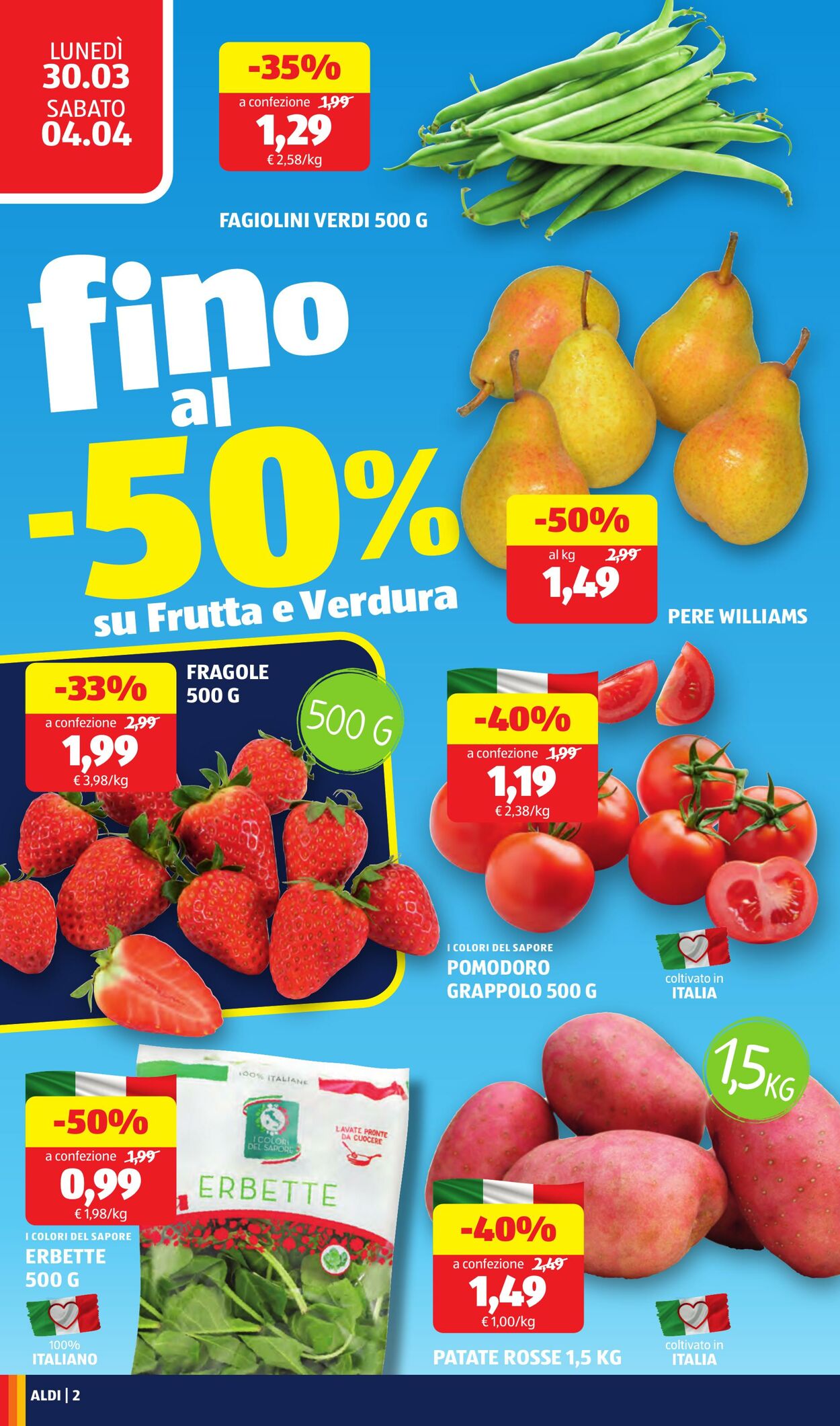 Volantino Aldi 30.03.2026 - 05.04.2026