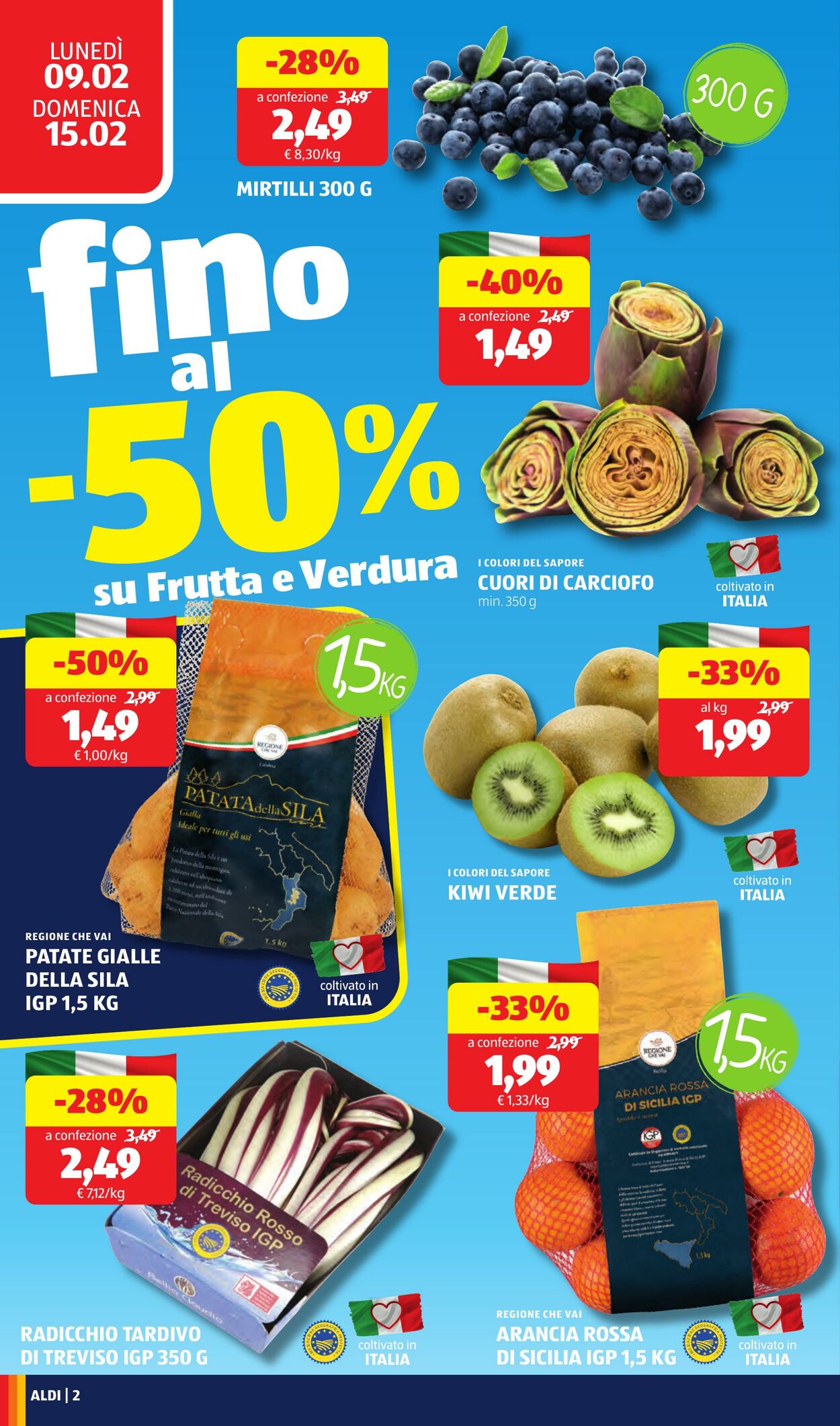 Volantino Aldi 09.02.2026 - 15.02.2026