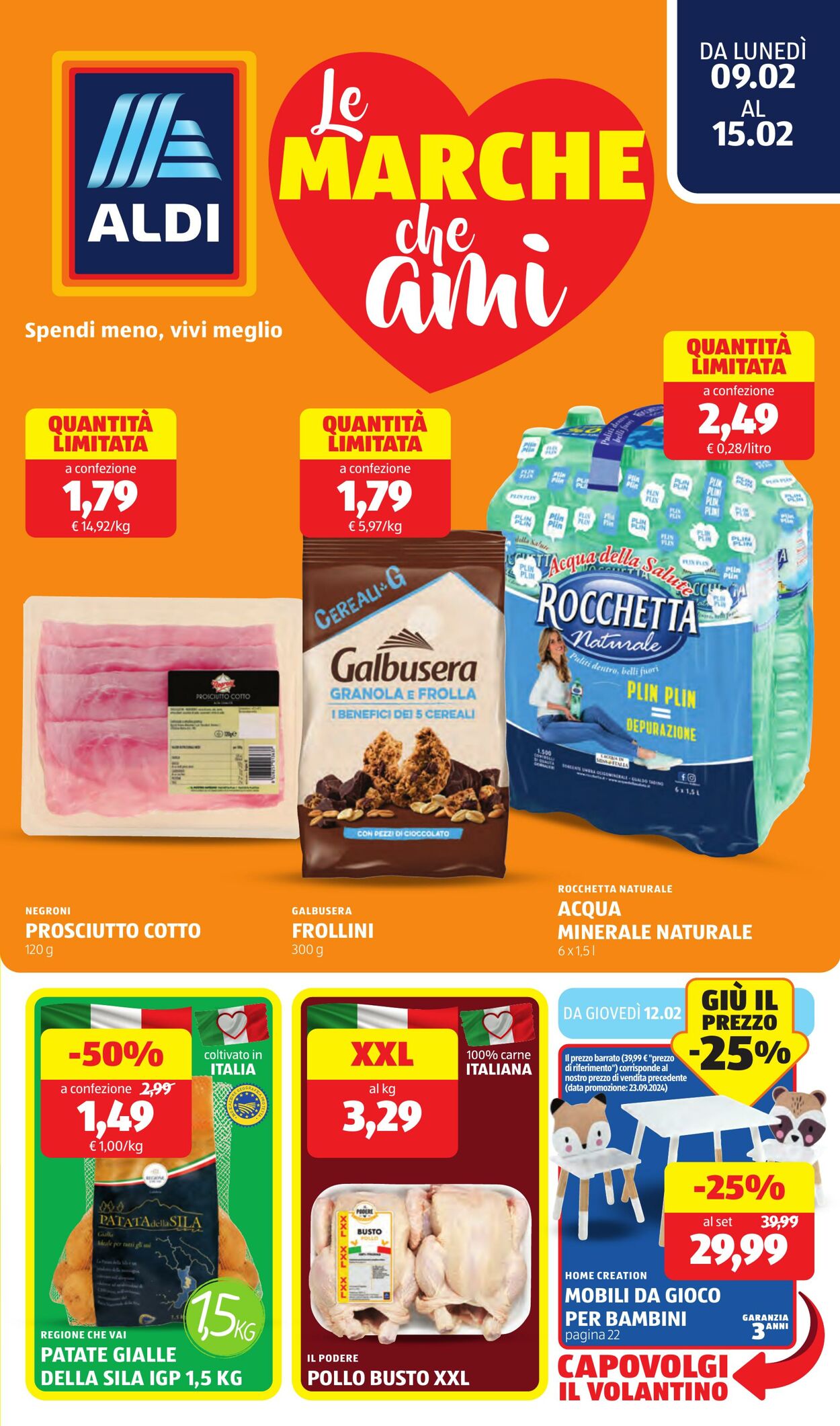 Volantino Aldi 09.02.2026 - 15.02.2026