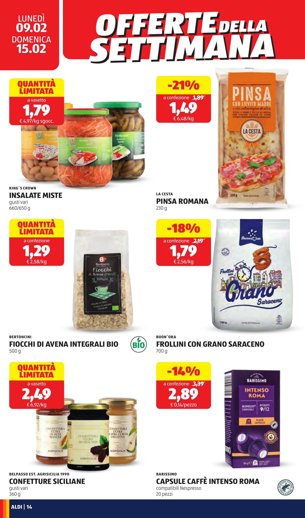 Volantino Aldi 09.02.2026 - 15.02.2026