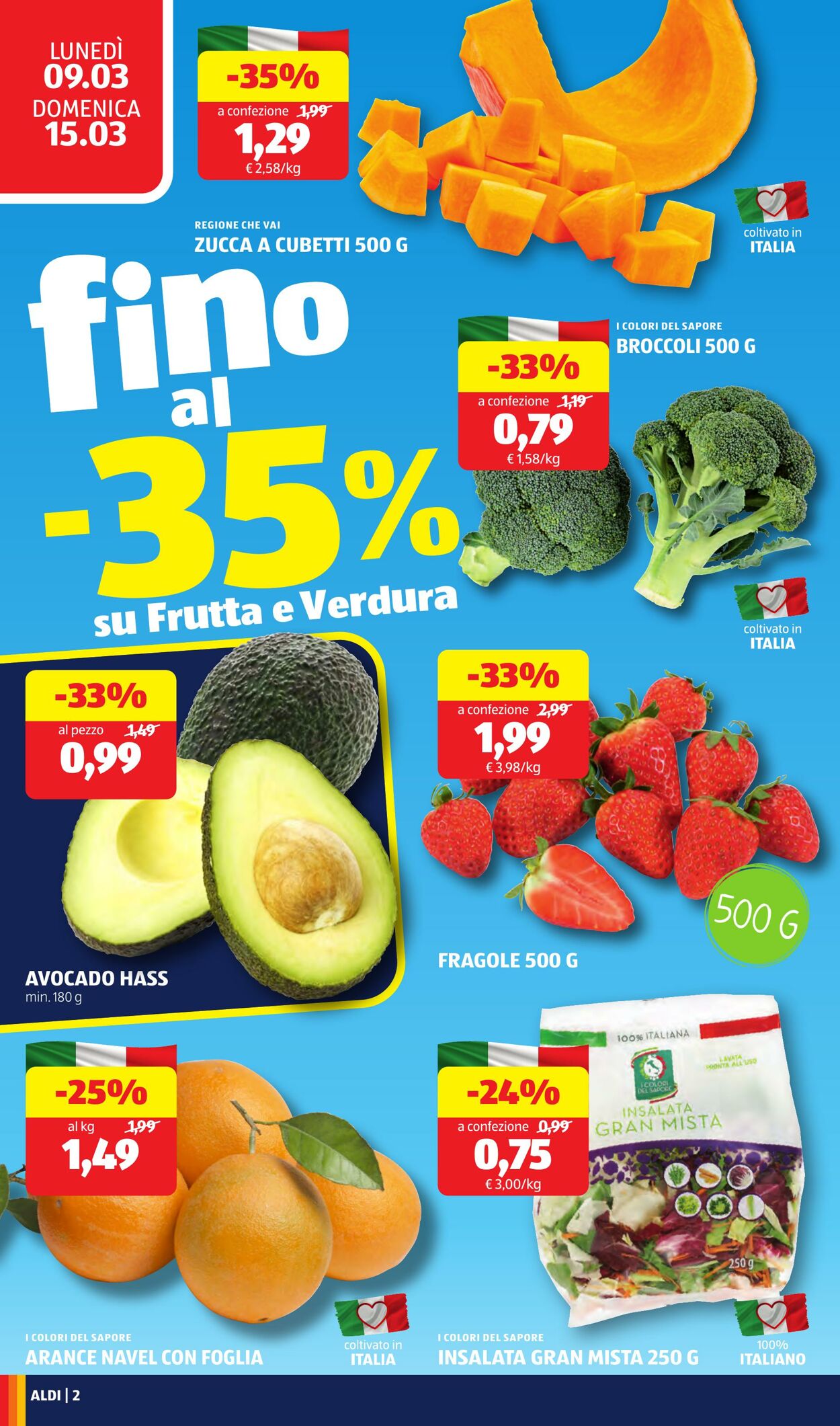 Volantino Aldi 09.03.2026 - 15.03.2026