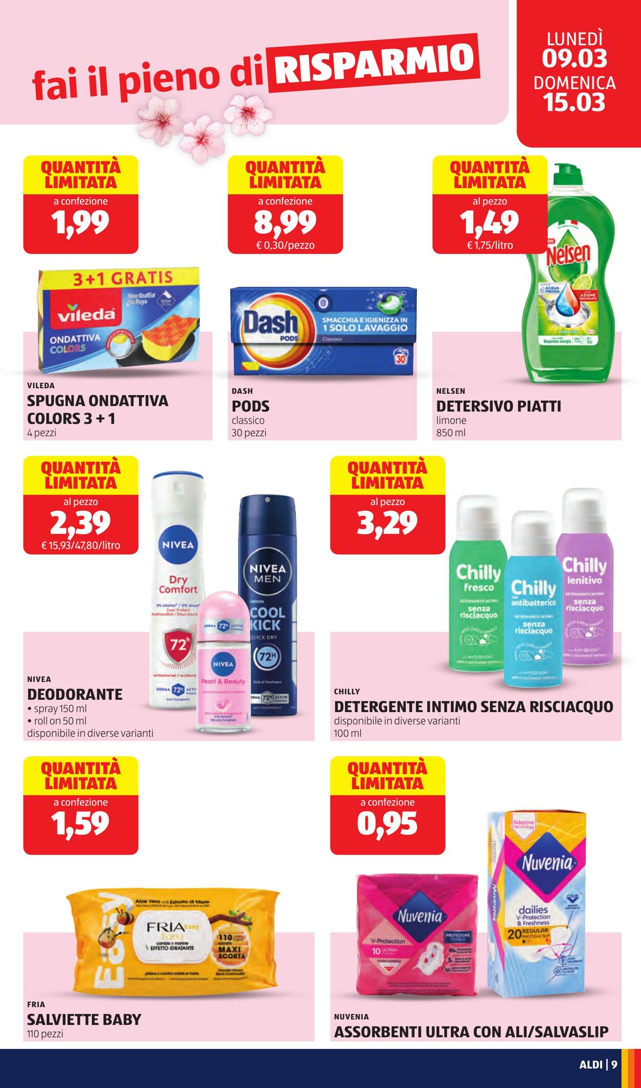 Volantino Aldi 09.03.2026 - 15.03.2026
