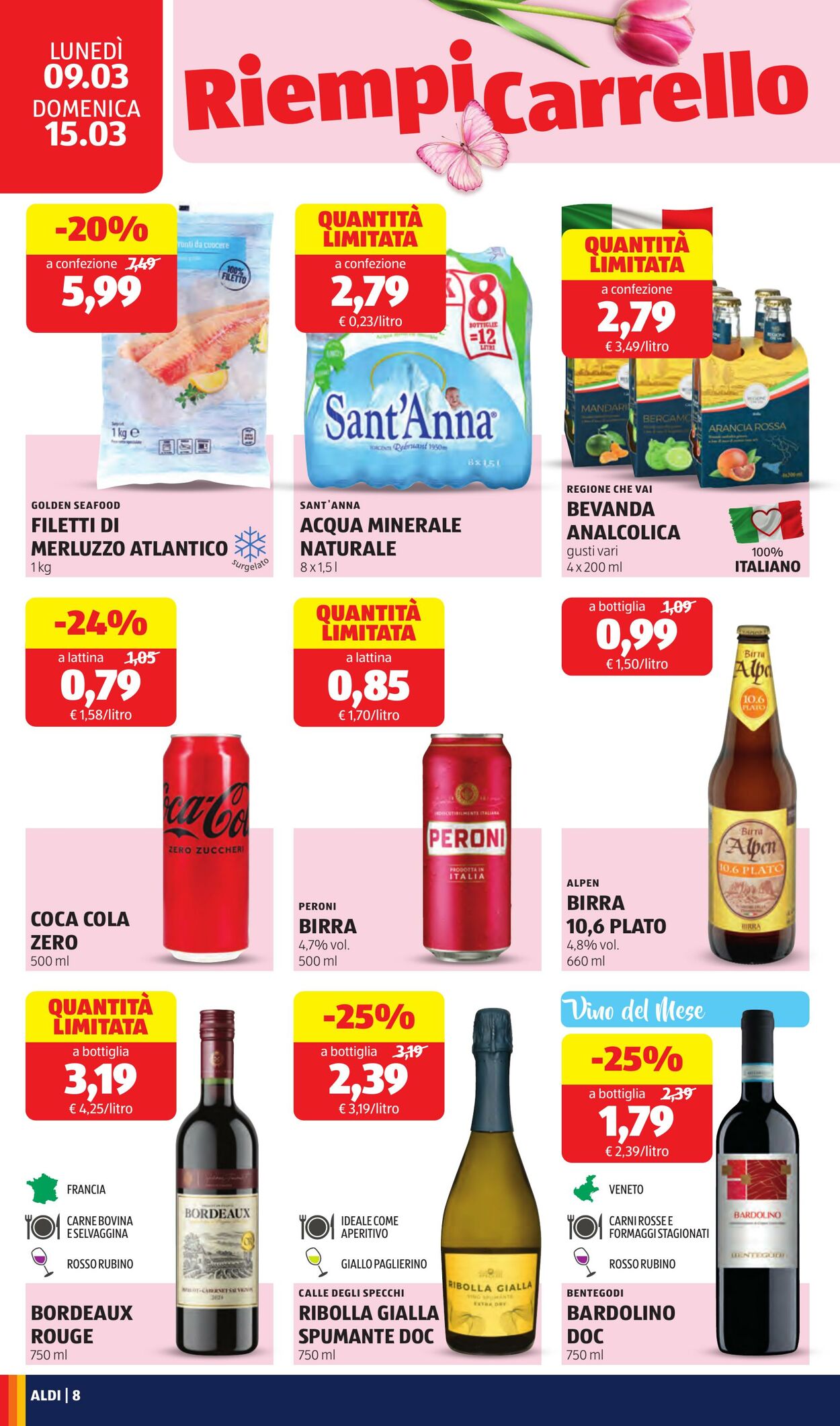 Volantino Aldi 09.03.2026 - 15.03.2026