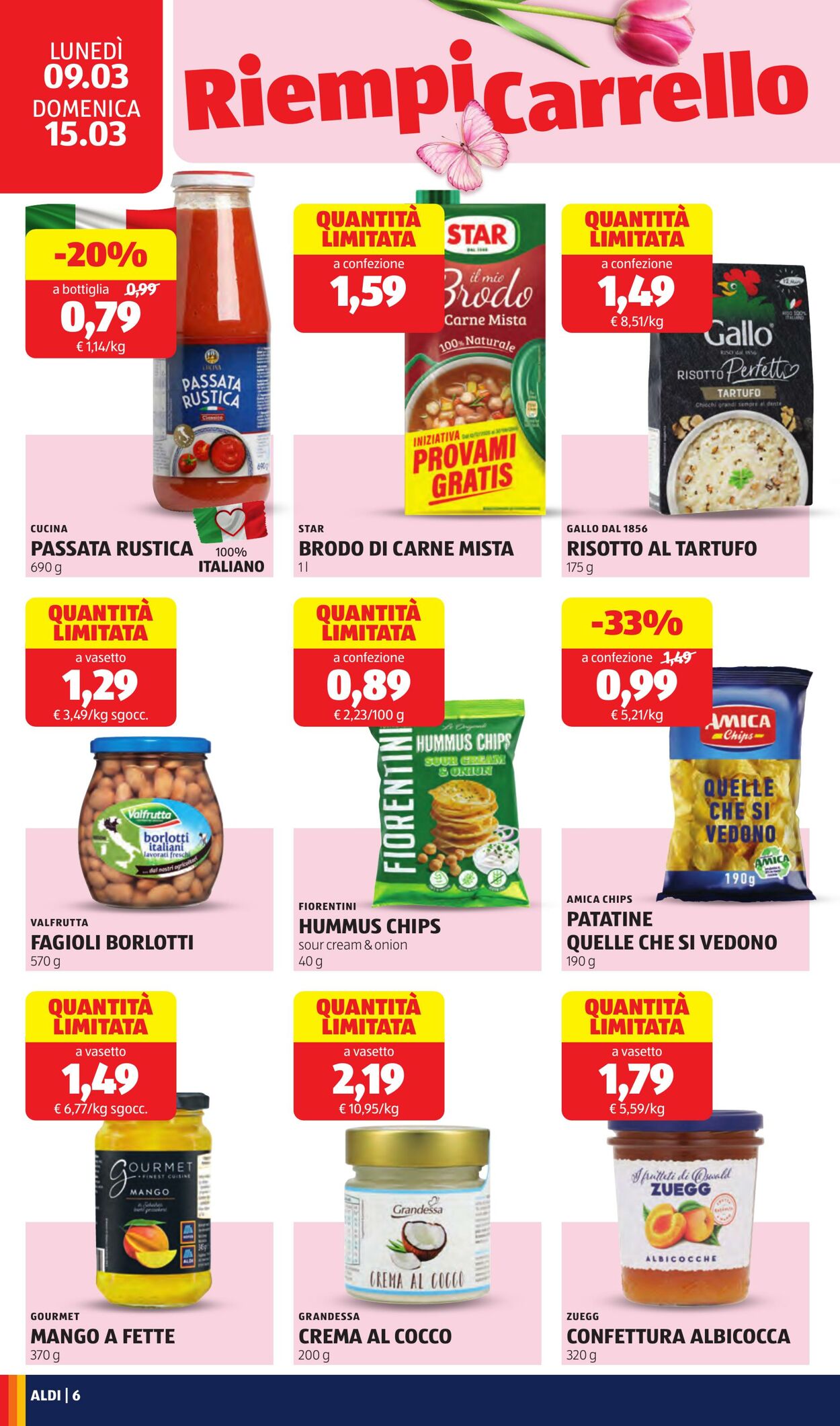 Volantino Aldi 09.03.2026 - 15.03.2026