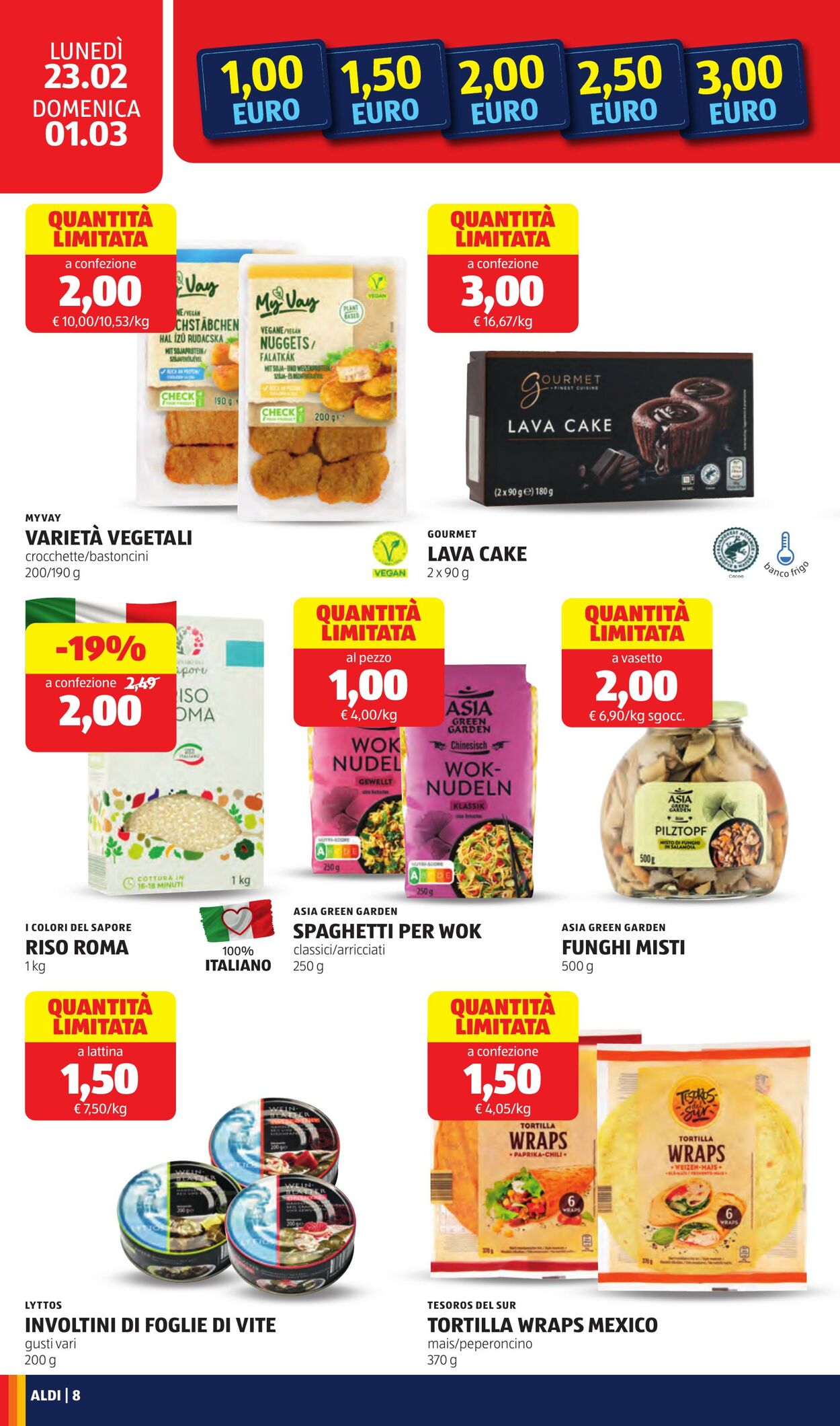 Volantino Aldi 23.02.2026 - 01.03.2026