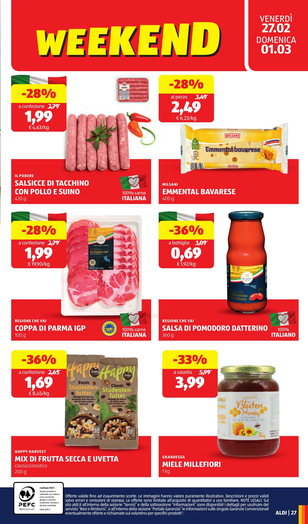 Volantino Aldi 23.02.2026 - 01.03.2026