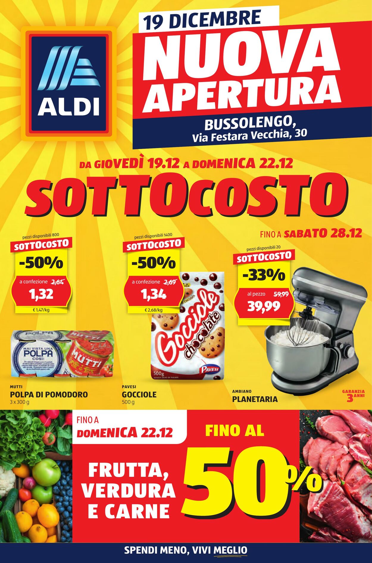 Volantino Aldi 19.12.2024 - 22.12.2024