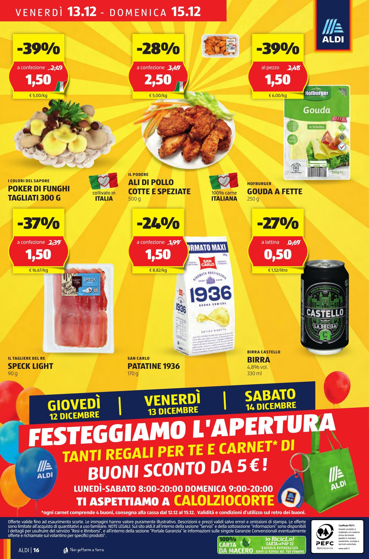 Volantino Aldi 12.12.2024 - 15.12.2024