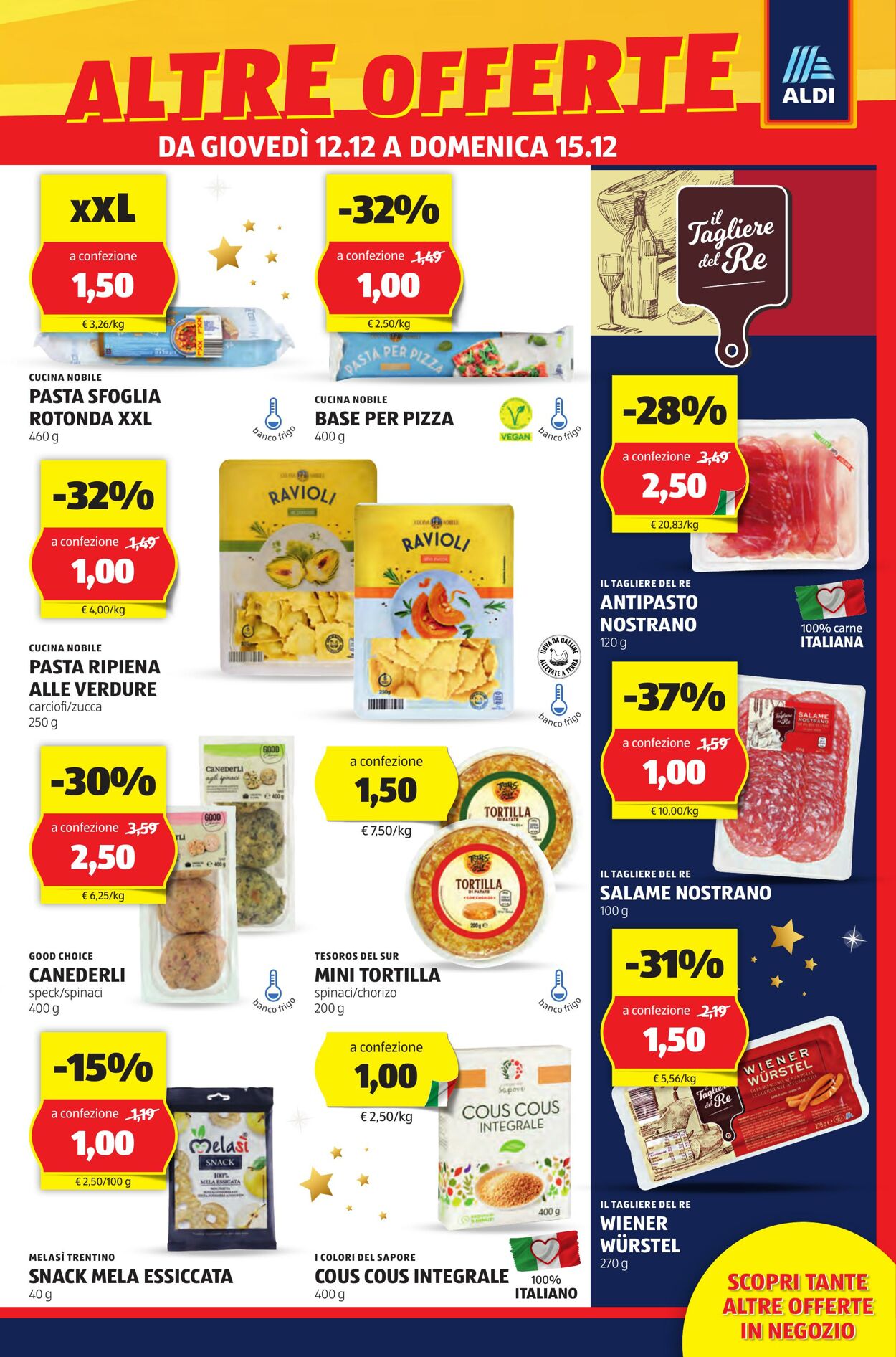 Volantino Aldi 12.12.2024 - 15.12.2024