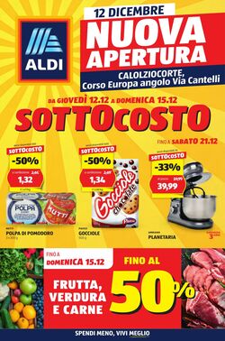 Volantino Aldi 16.12.2024 - 22.12.2024