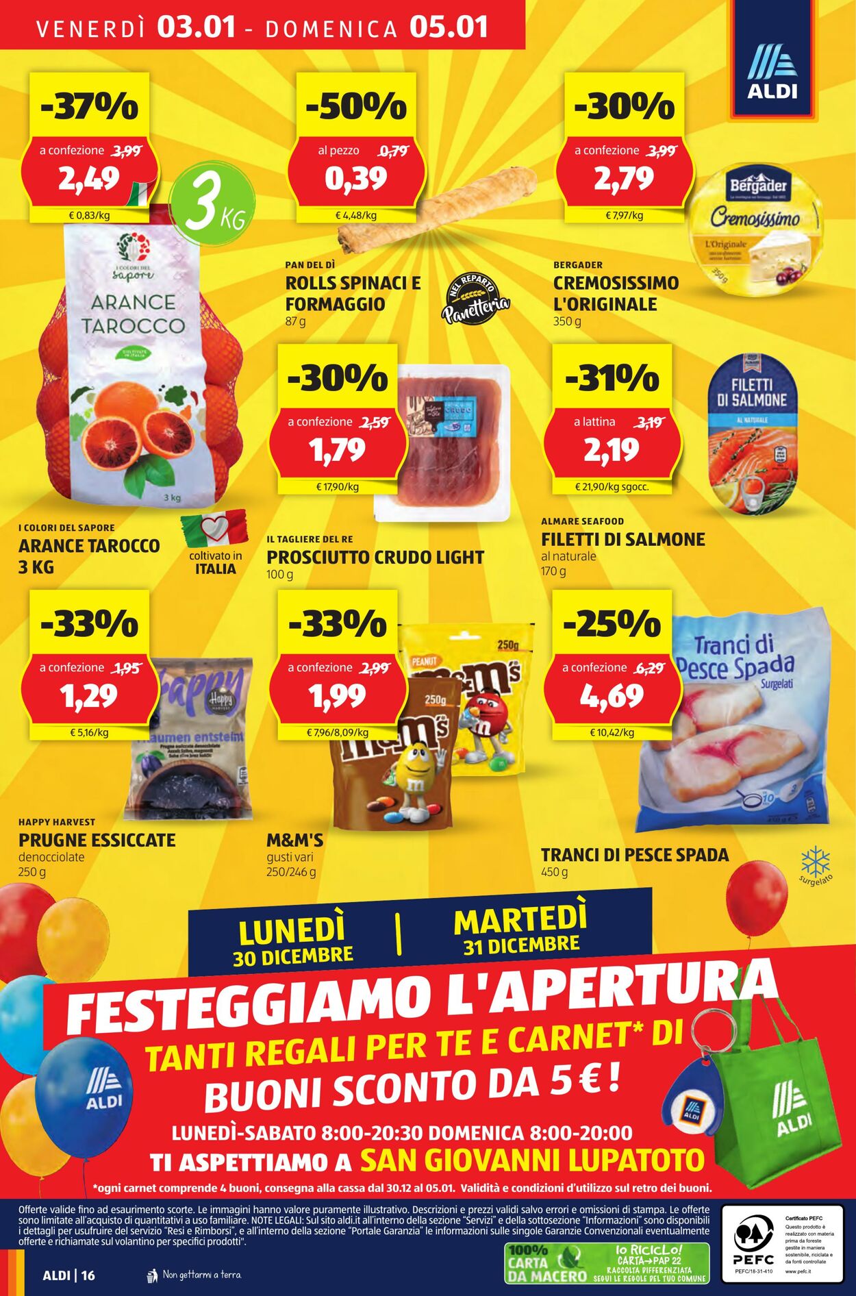 Volantino Aldi 30.12.2024 - 05.01.2025