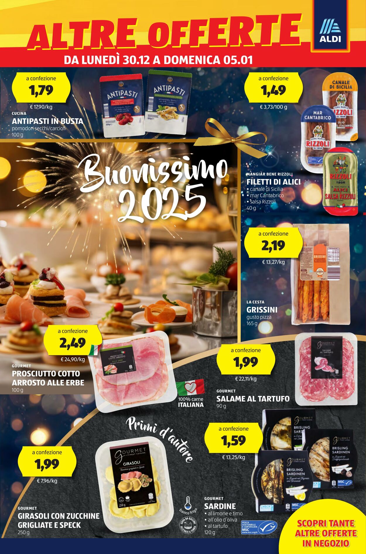 Volantino Aldi 30.12.2024 - 05.01.2025