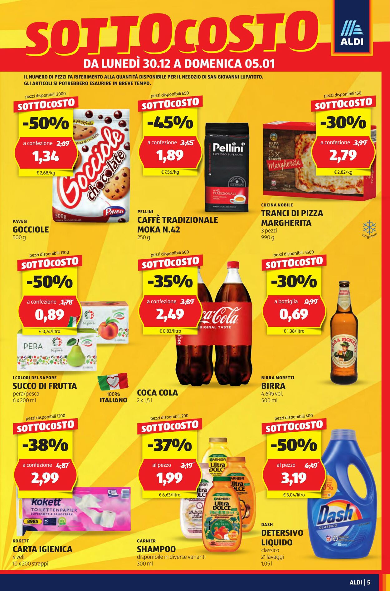 Volantino Aldi 30.12.2024 - 05.01.2025