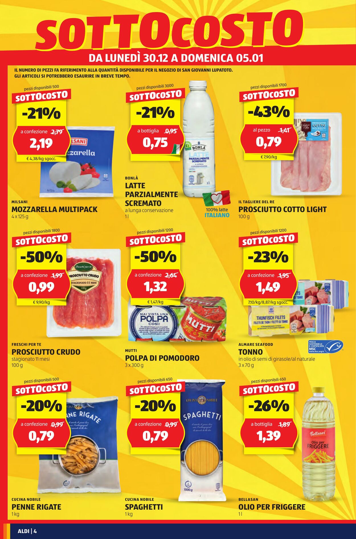 Volantino Aldi 30.12.2024 - 05.01.2025