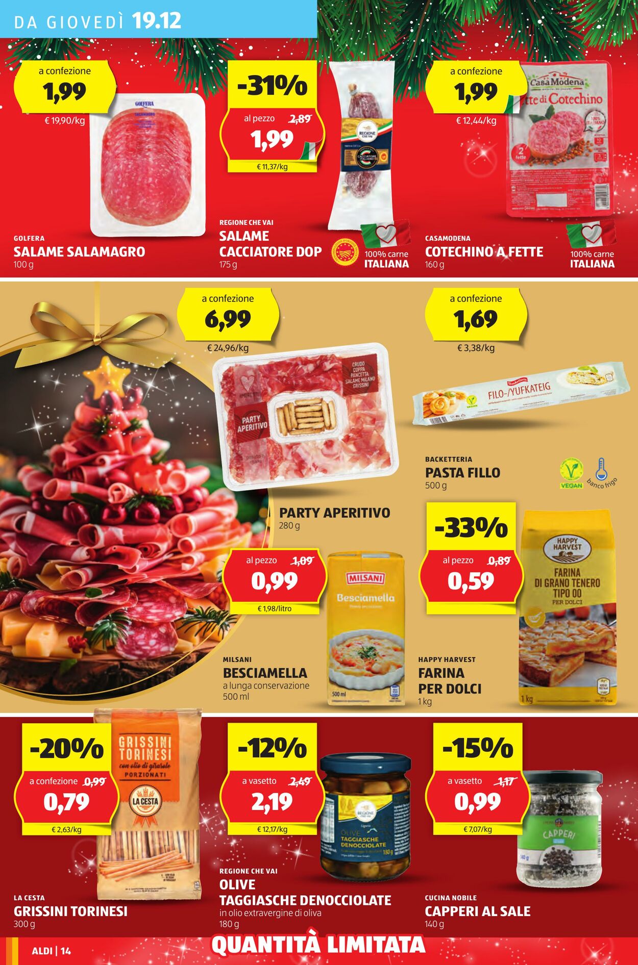 Volantino Aldi 19.12.2024 - 22.12.2024