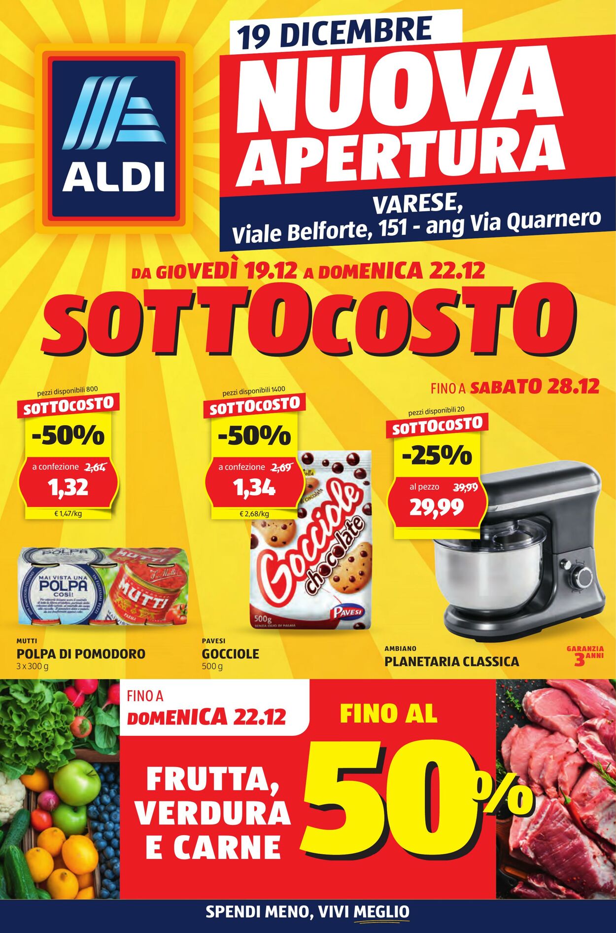 Volantino Aldi 19.12.2024 - 22.12.2024