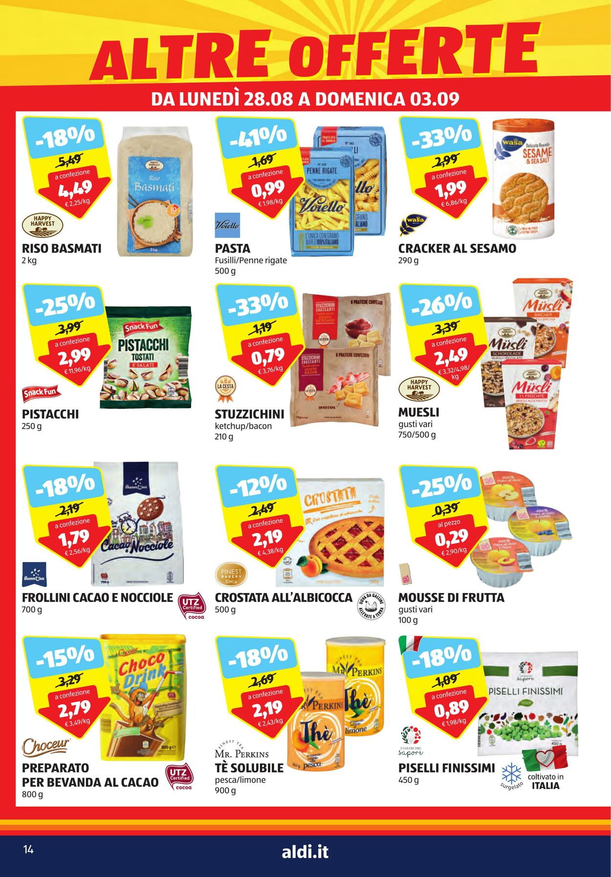 Volantino Aldi 28.08.2023 - 03.09.2023