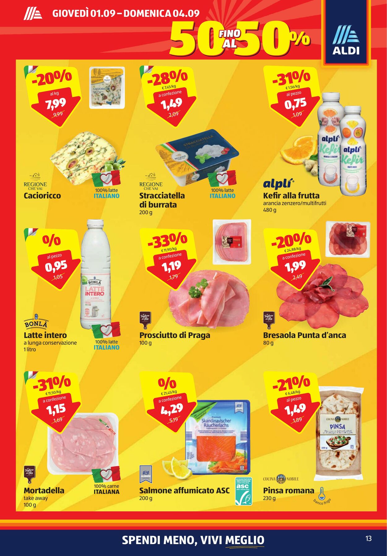 Volantino Aldi 01.09.2022 - 10.09.2022