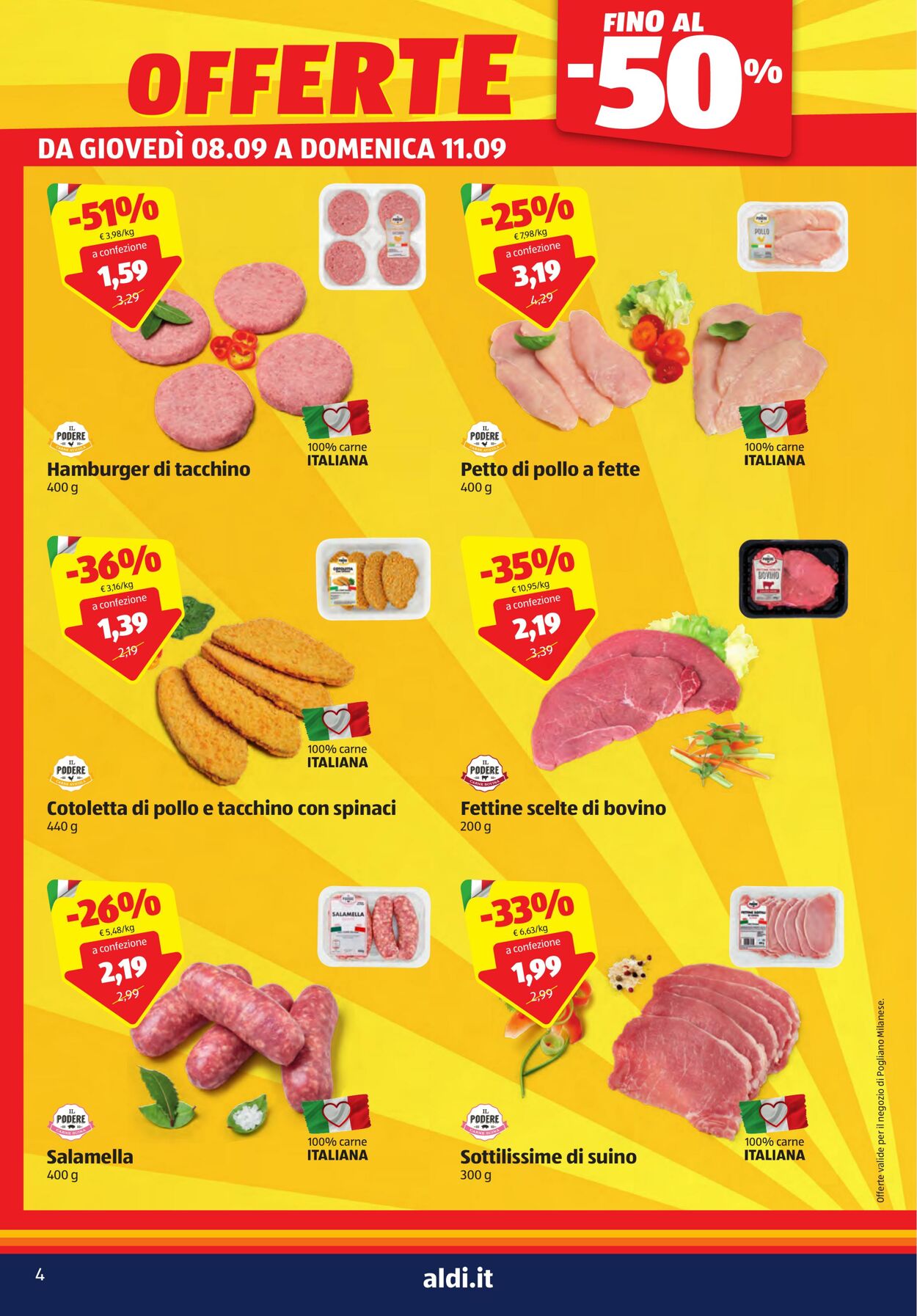 Volantino Aldi 08.09.2022 - 17.09.2022