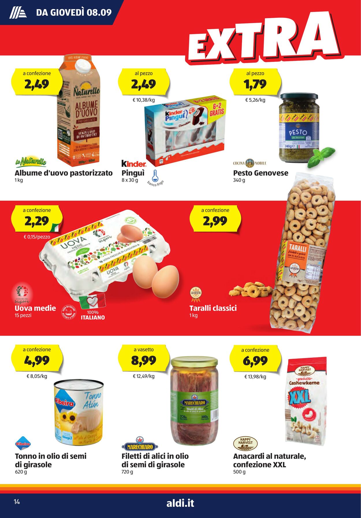 Volantino Aldi 08.09.2022 - 17.09.2022