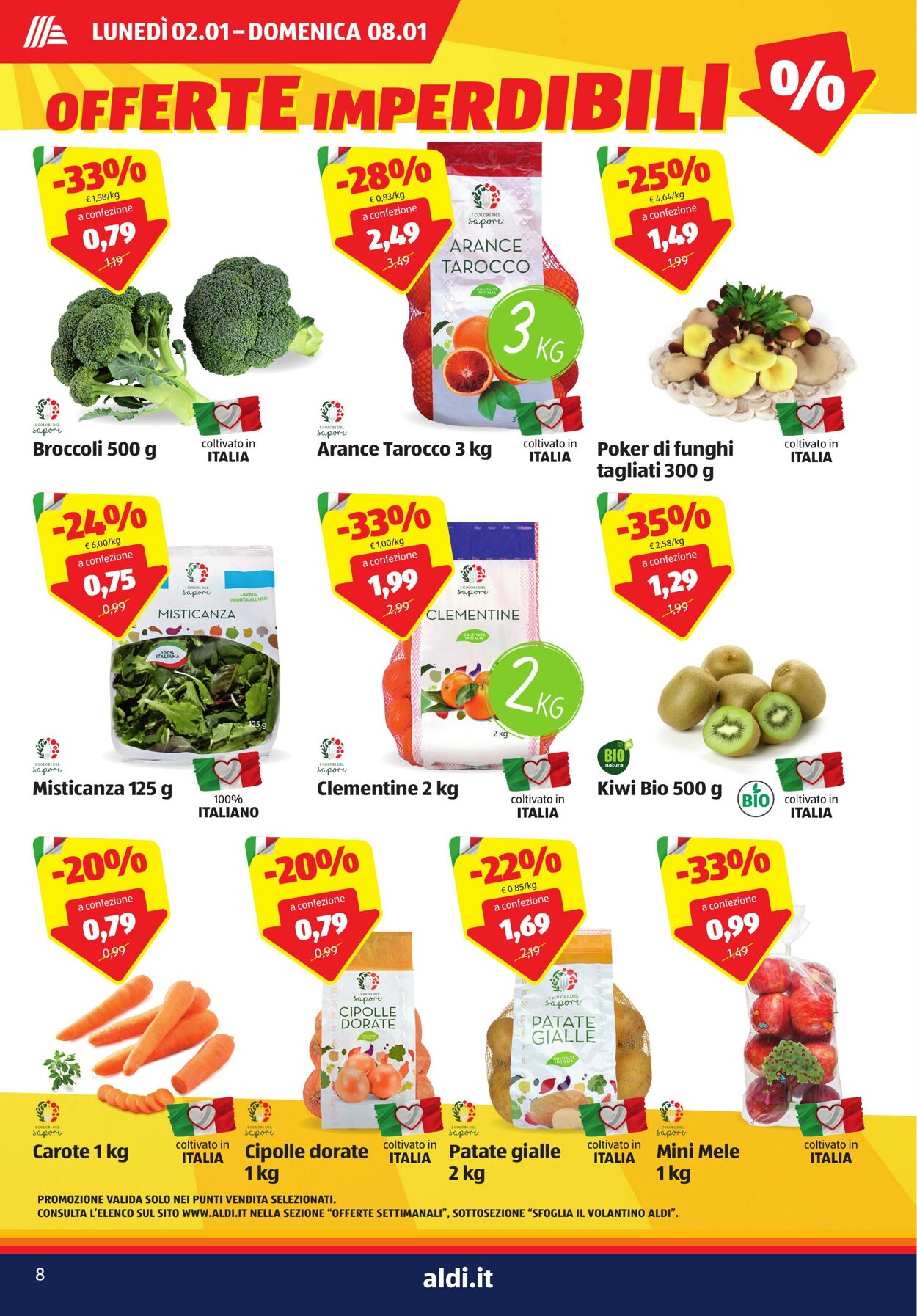 Volantino Aldi 02.01.2023 - 08.01.2023