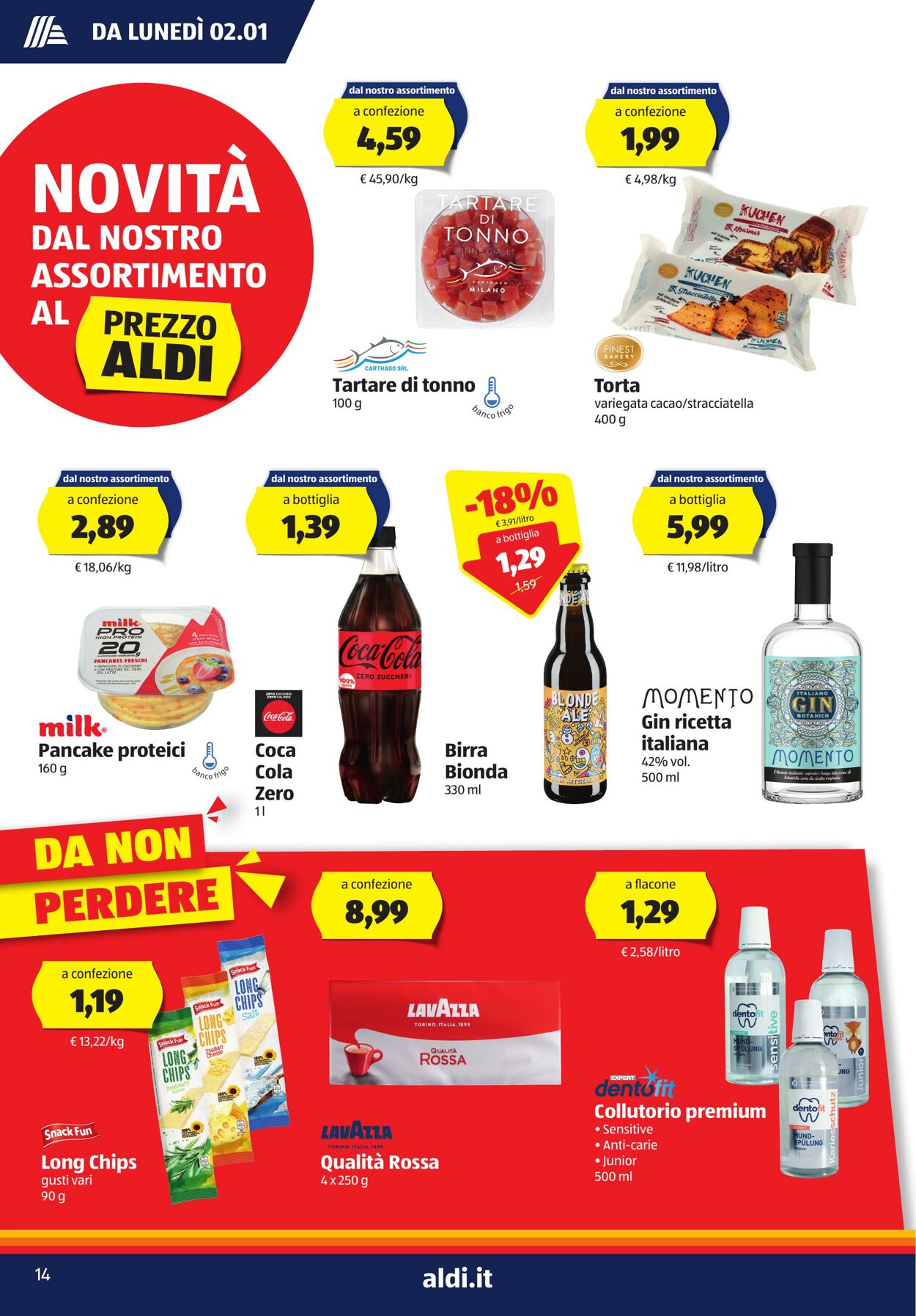 Volantino Aldi 02.01.2023 - 08.01.2023