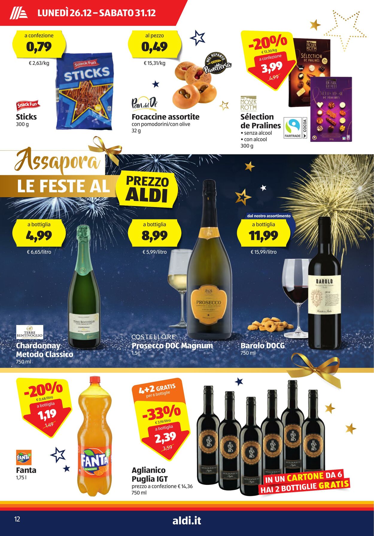 Volantino Aldi 26.12.2022 - 31.12.2022